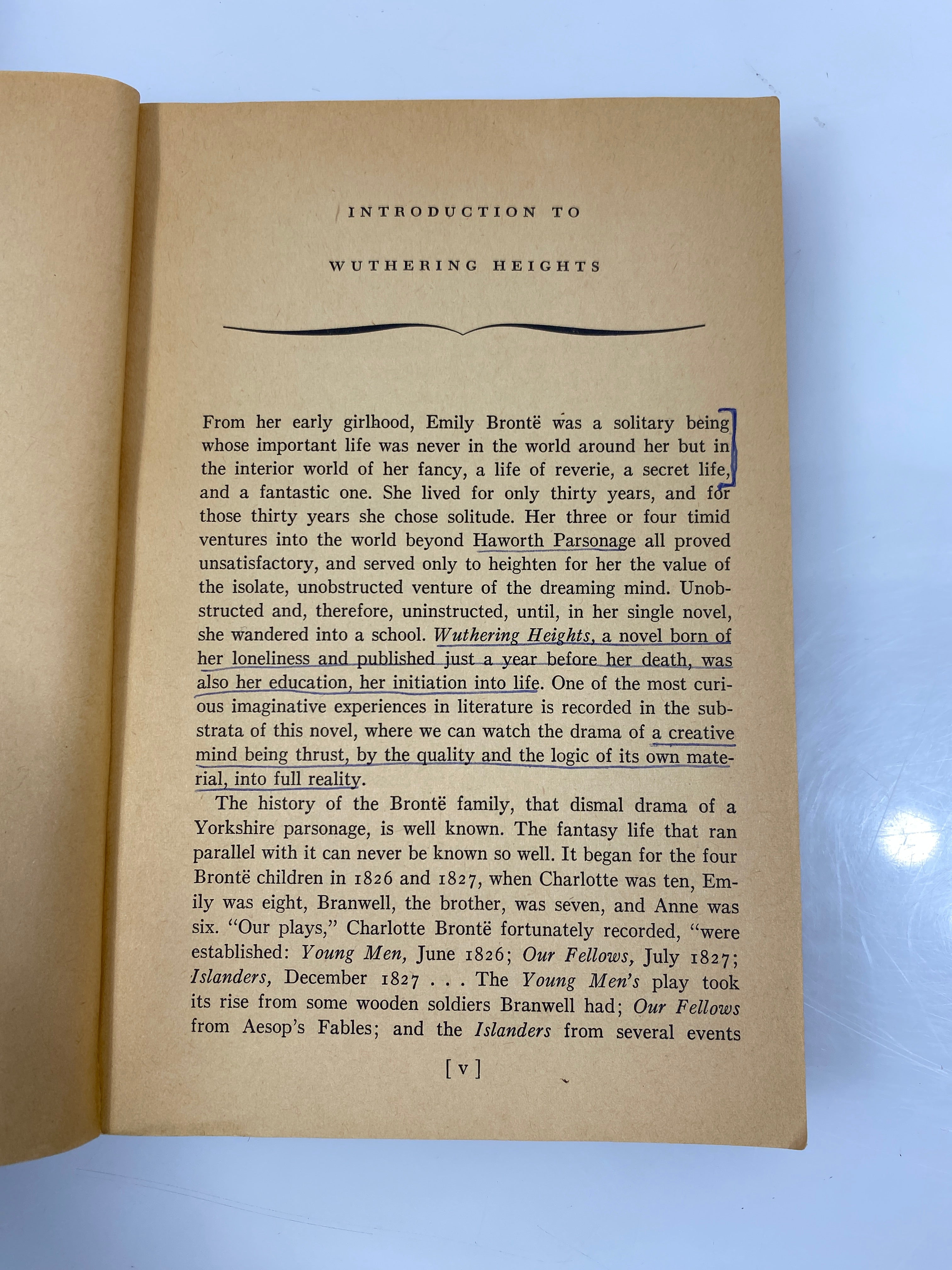 Wuthering Heights by Emily Bronte 17th Printing 1966 SC