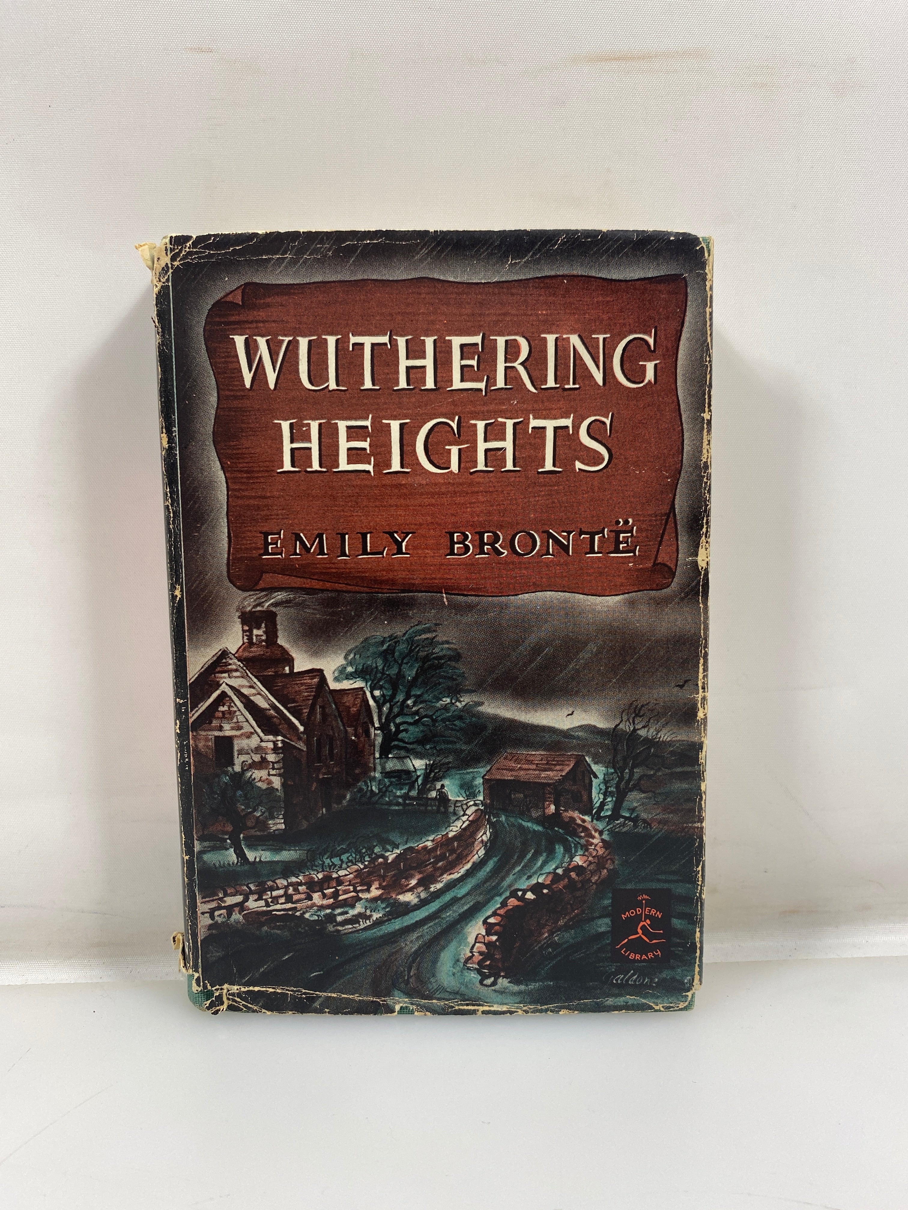 Wuthering heights by Emily Brontë Modern Library 1950 HCDJ