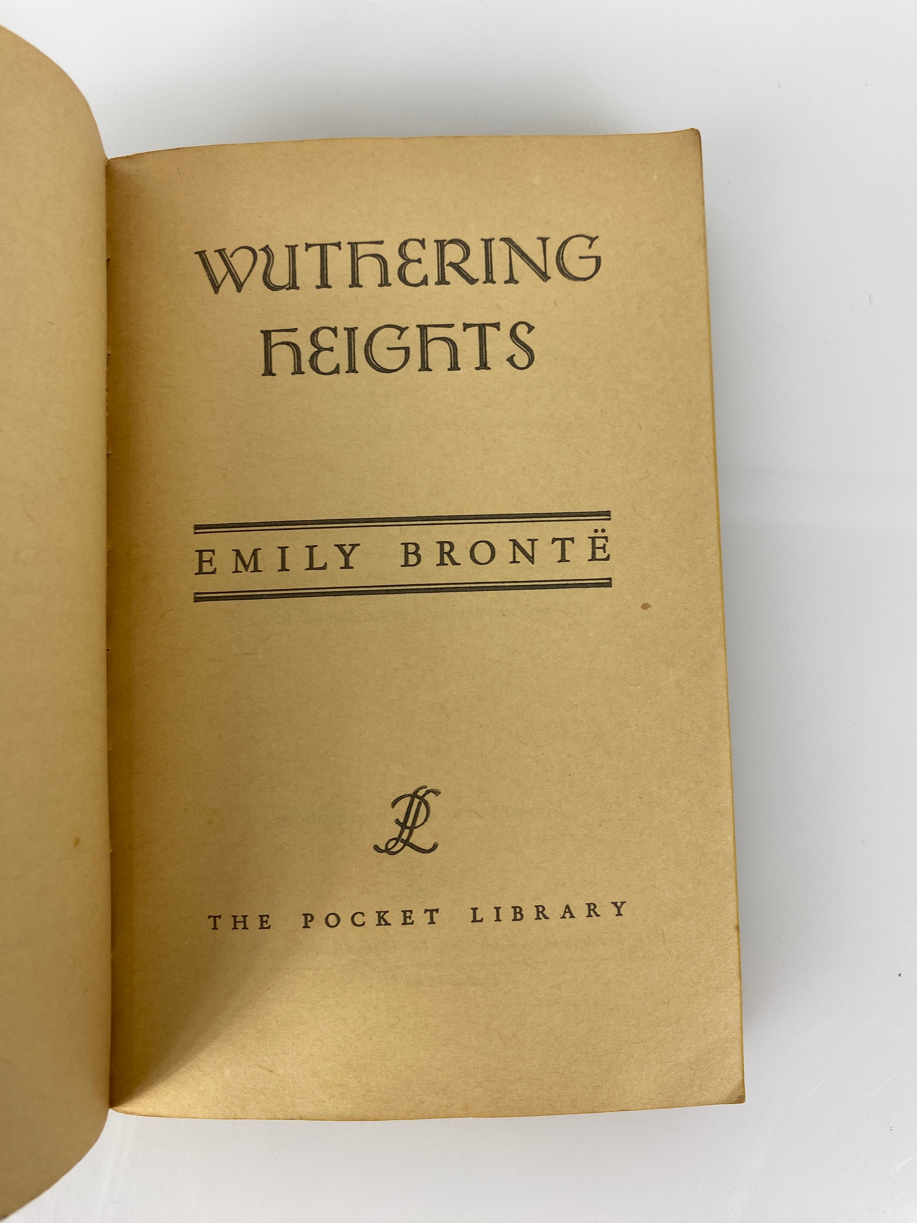 Wuthering Heights Emily Bronte Paperback 1958
