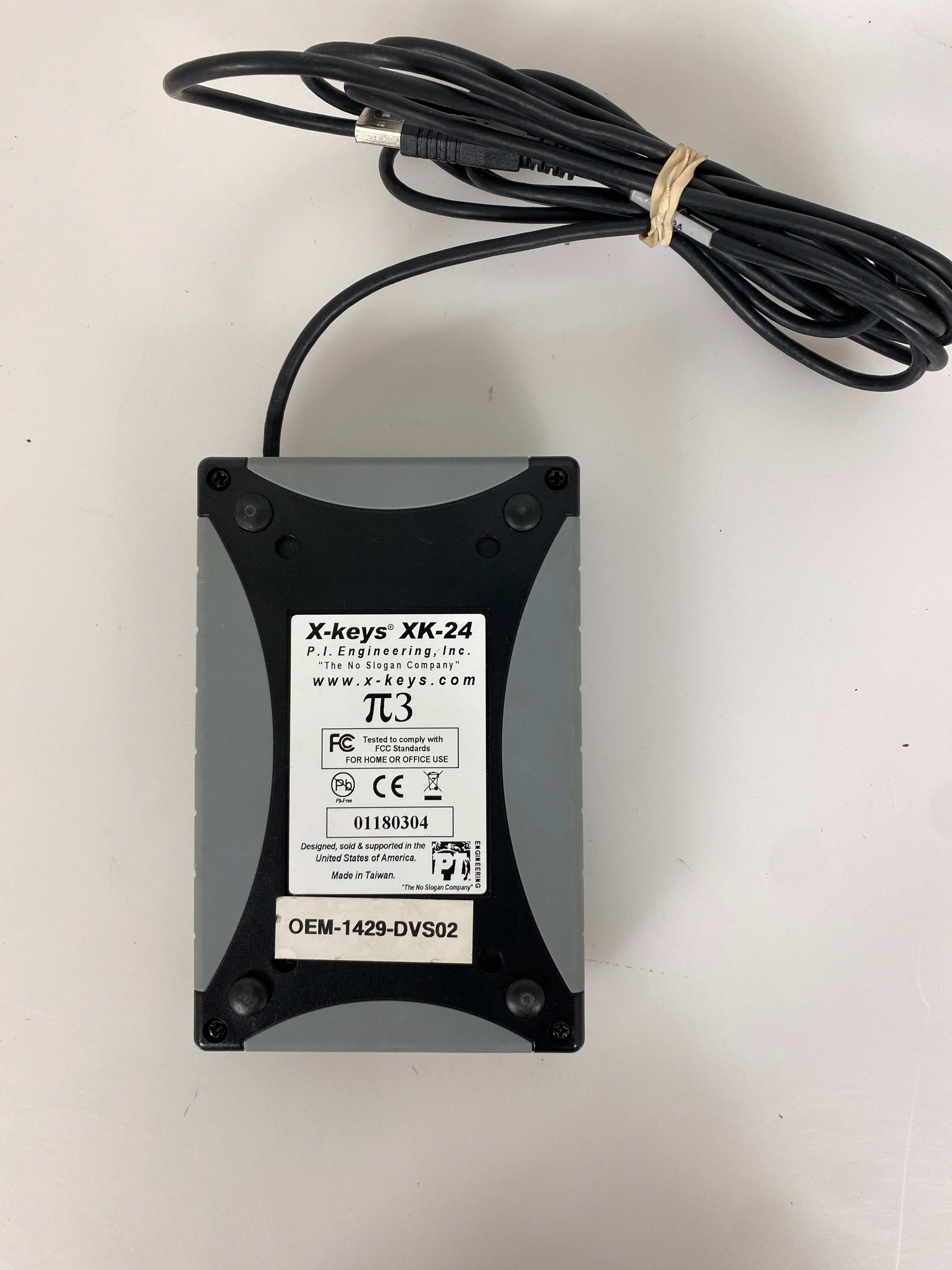 X-Keys XK-24 Programmable USB Keypad DVSport Replay Edition