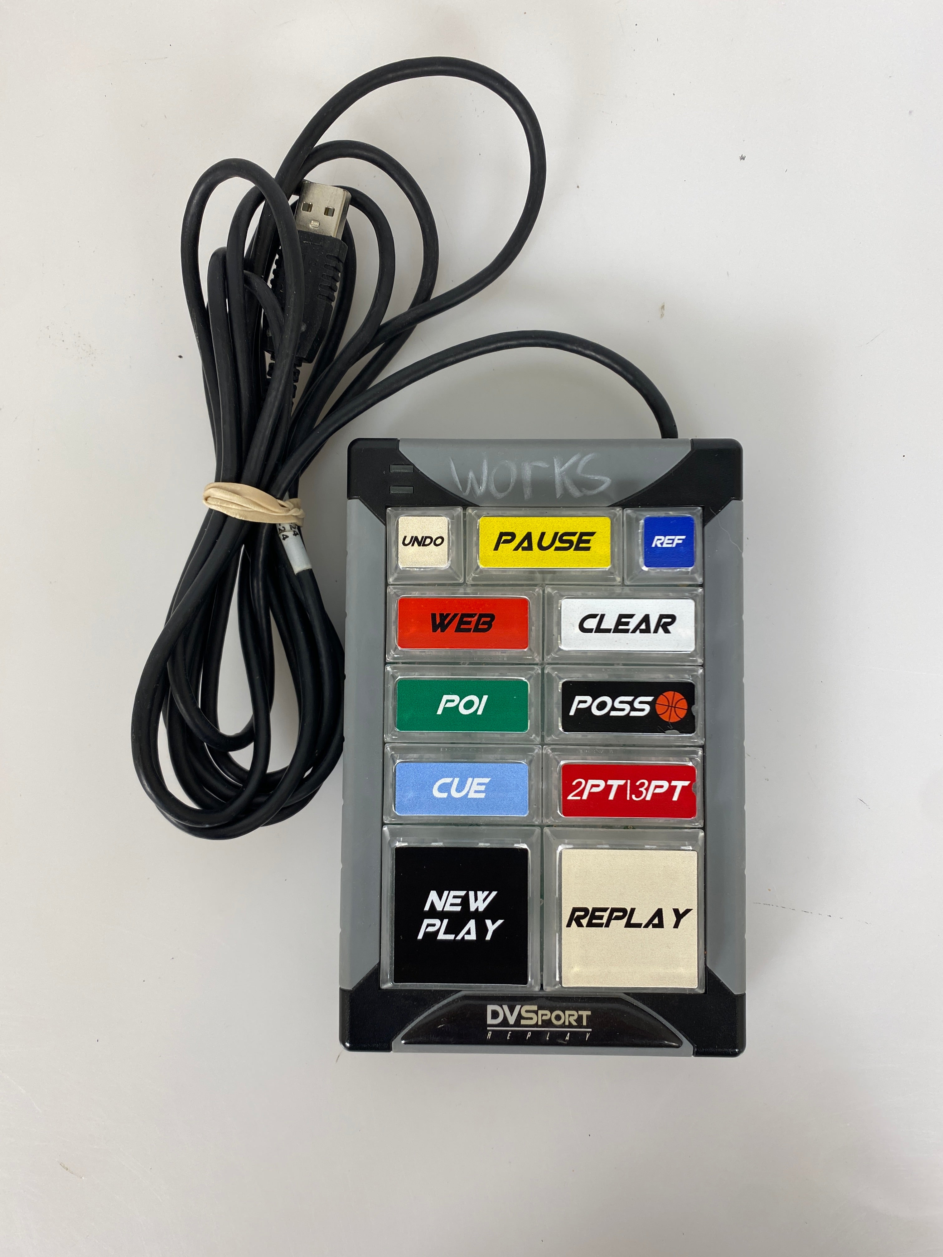 X-Keys XK-24 Programmable USB Keypad DVSport Replay Edition