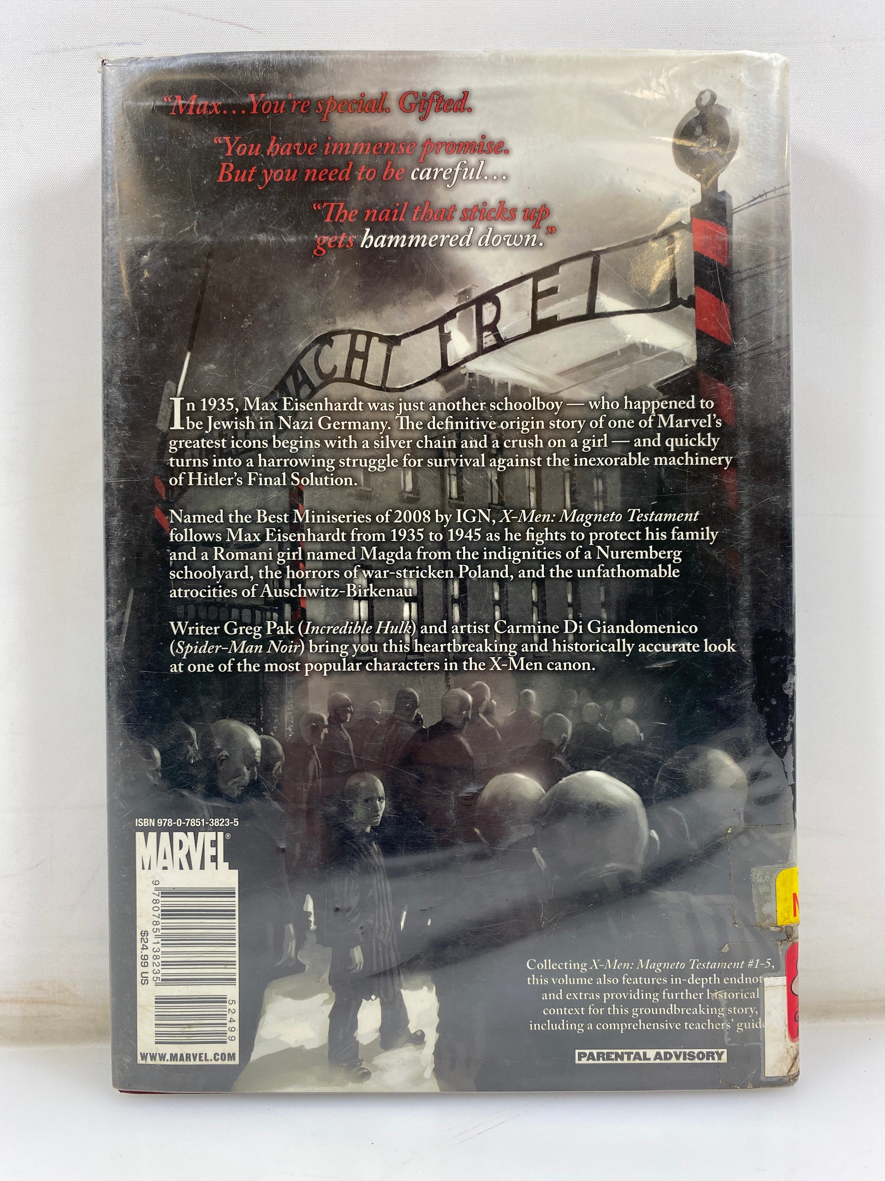 X-Men: Magneto Testament Ex-Library 2009 HCDJ