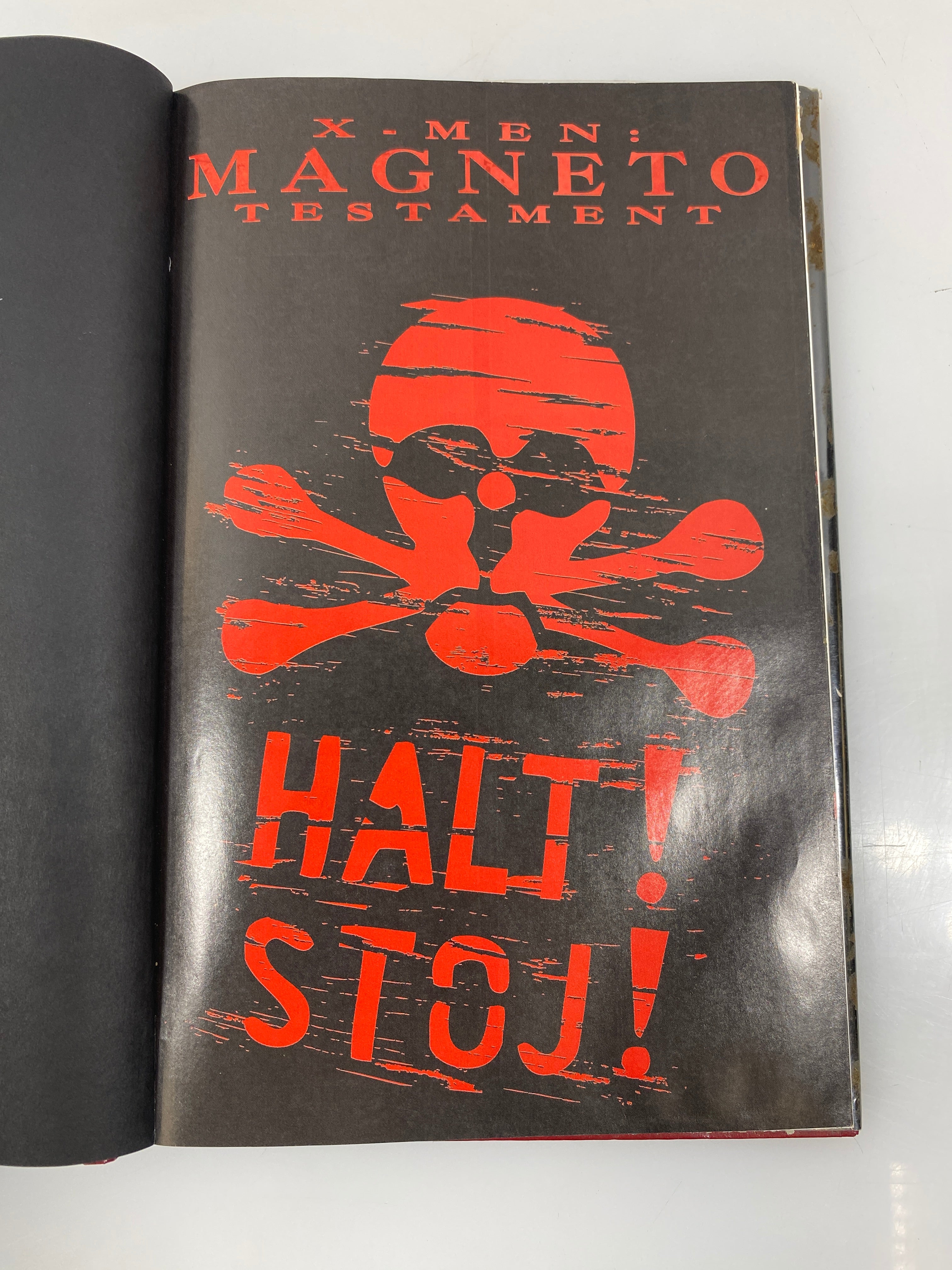 X-Men: Magneto Testament Ex-Library 2009 HCDJ