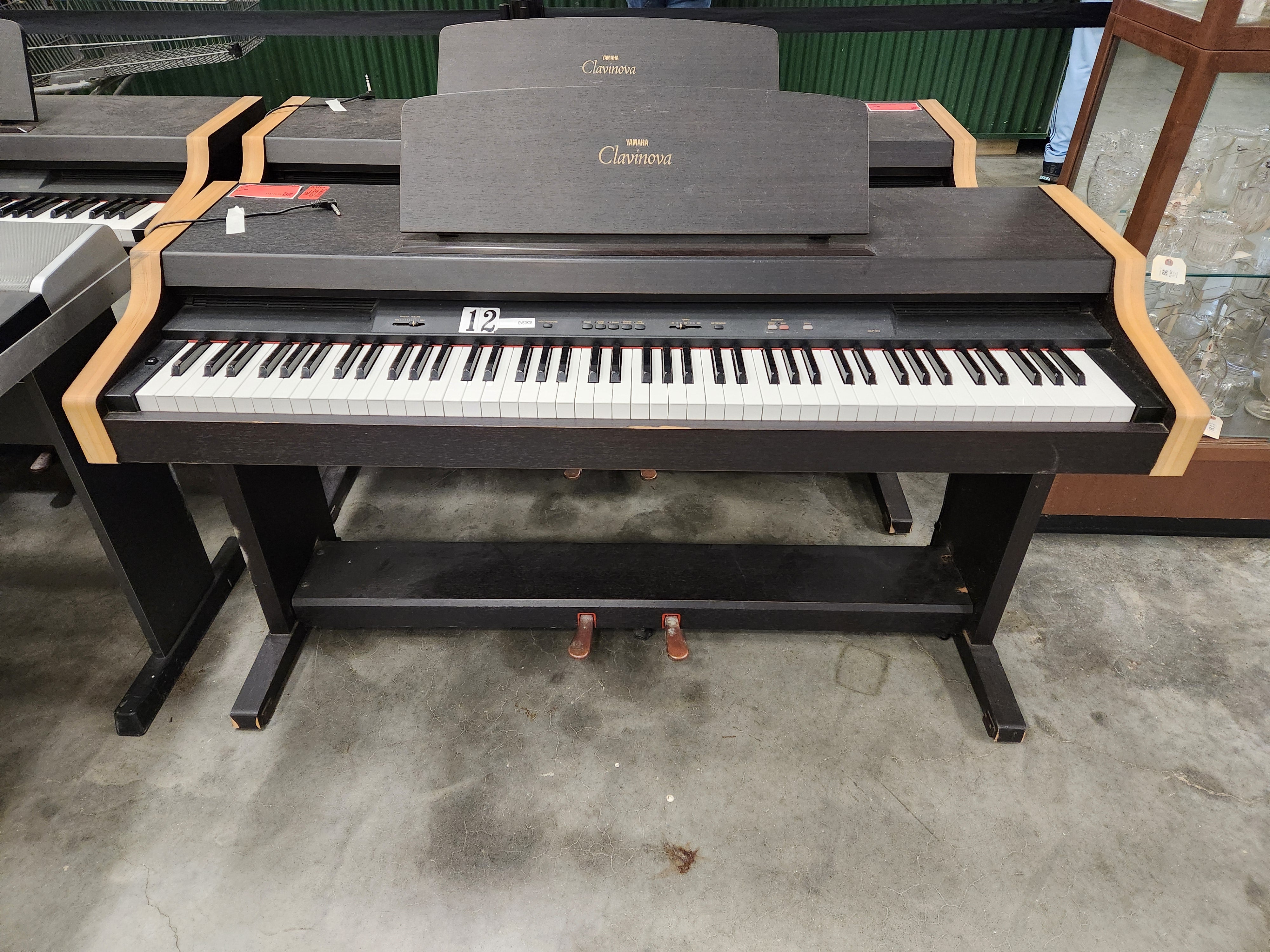 Yamaha Clavinova Deep Brown Digital Piano
