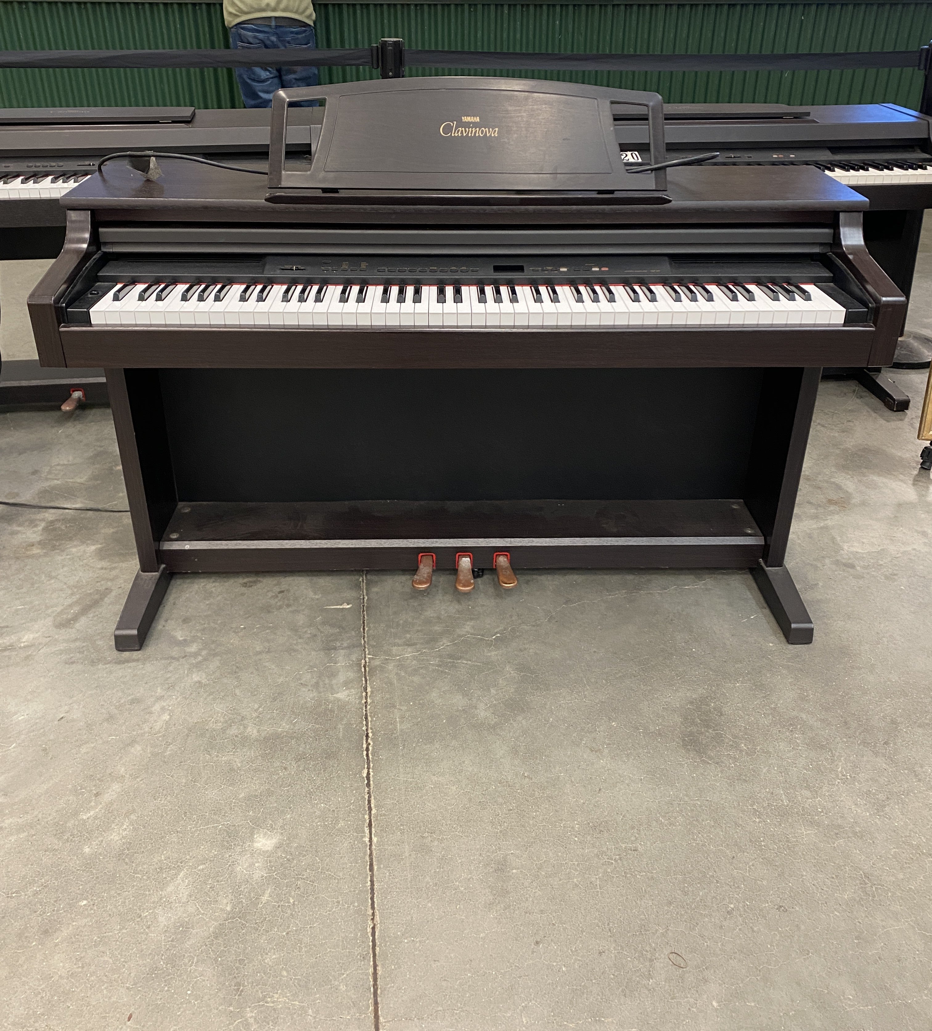 Yamaha Clavinova Deep Brown Digital Piano