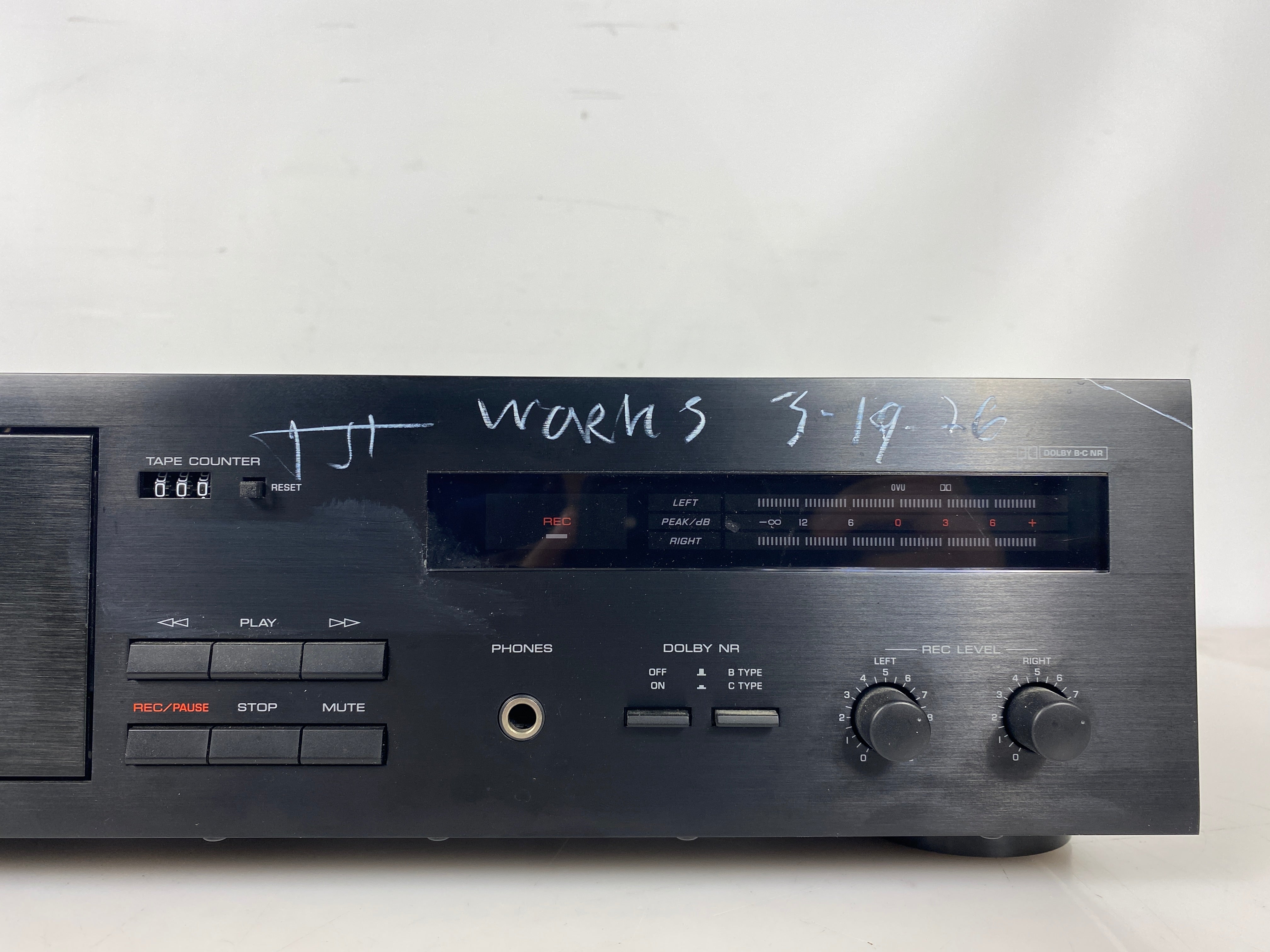 Yamaha KX-150 Natural Sound Stereo Cassette Tape Deck