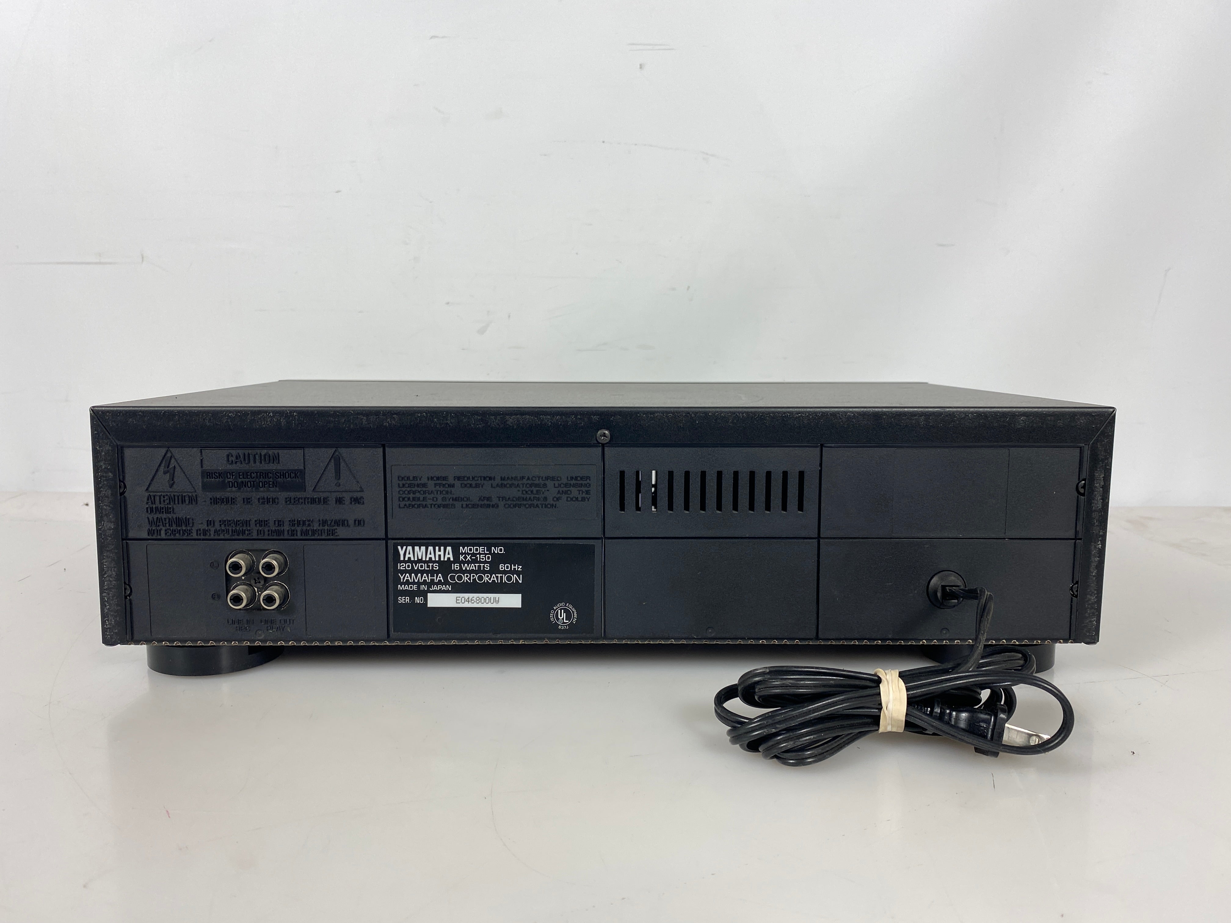 Yamaha KX-150 Natural Sound Stereo Cassette Tape Deck