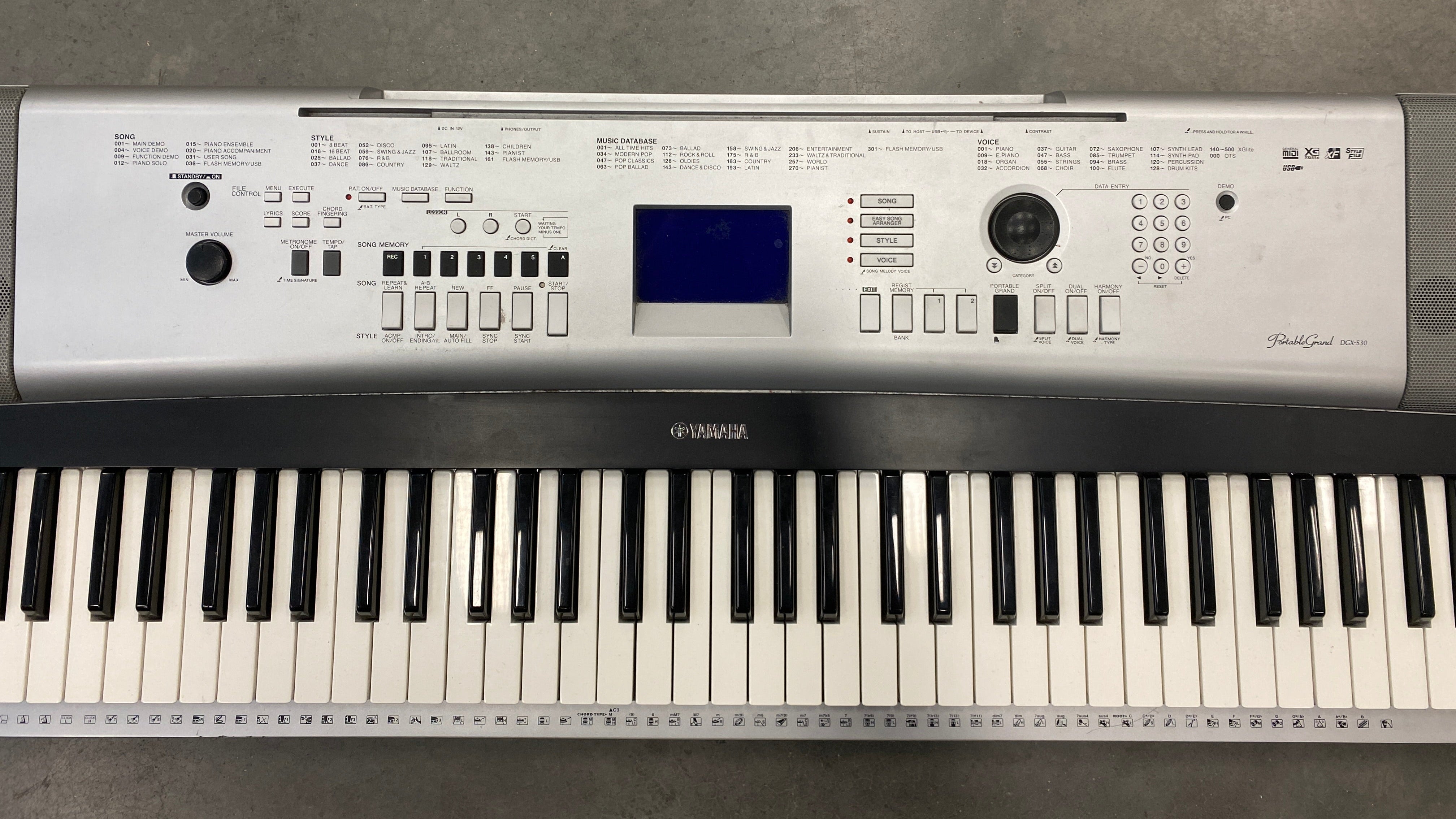 Yamaha Portable Grand Digital Piano Keyboard