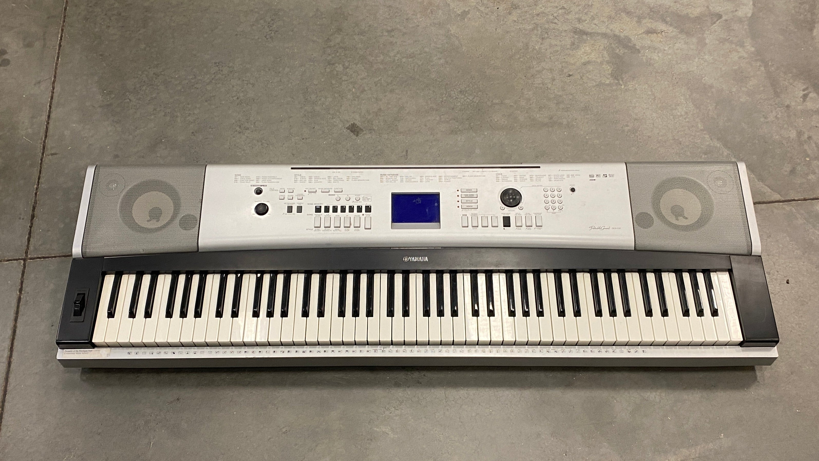 Yamaha Portable Grand Digital Piano Keyboard