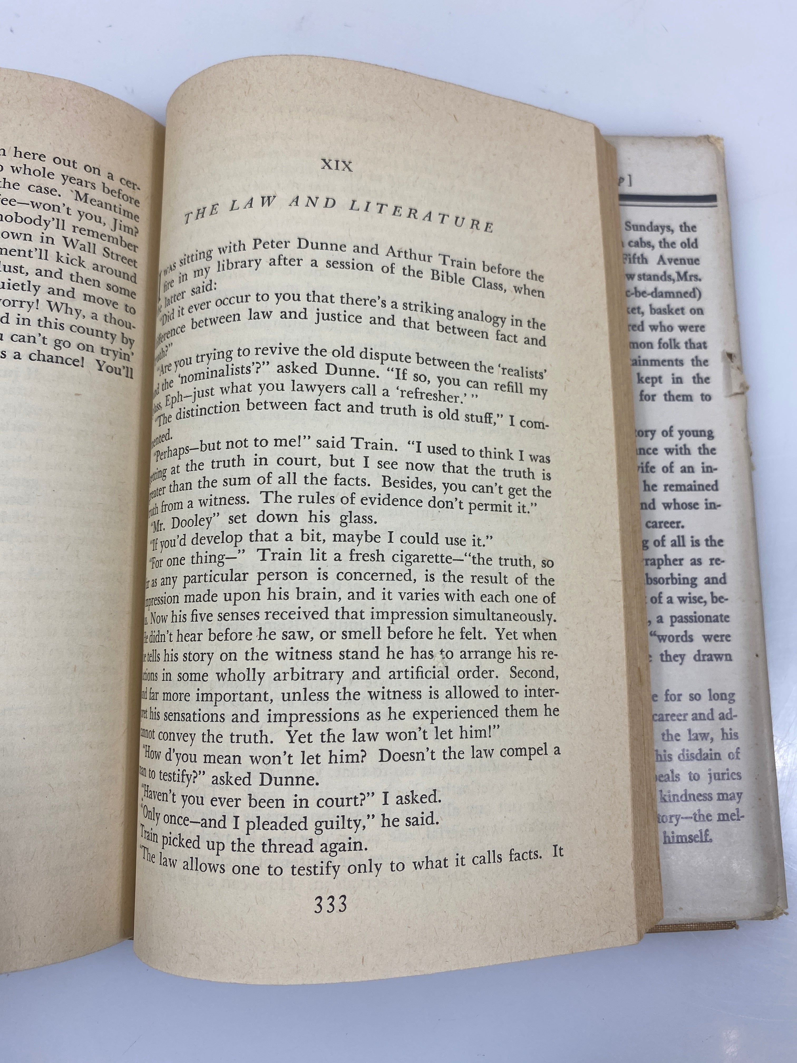 Yankee Lawyer Autobiography of Ephraim Tutt 1944 HCDJ