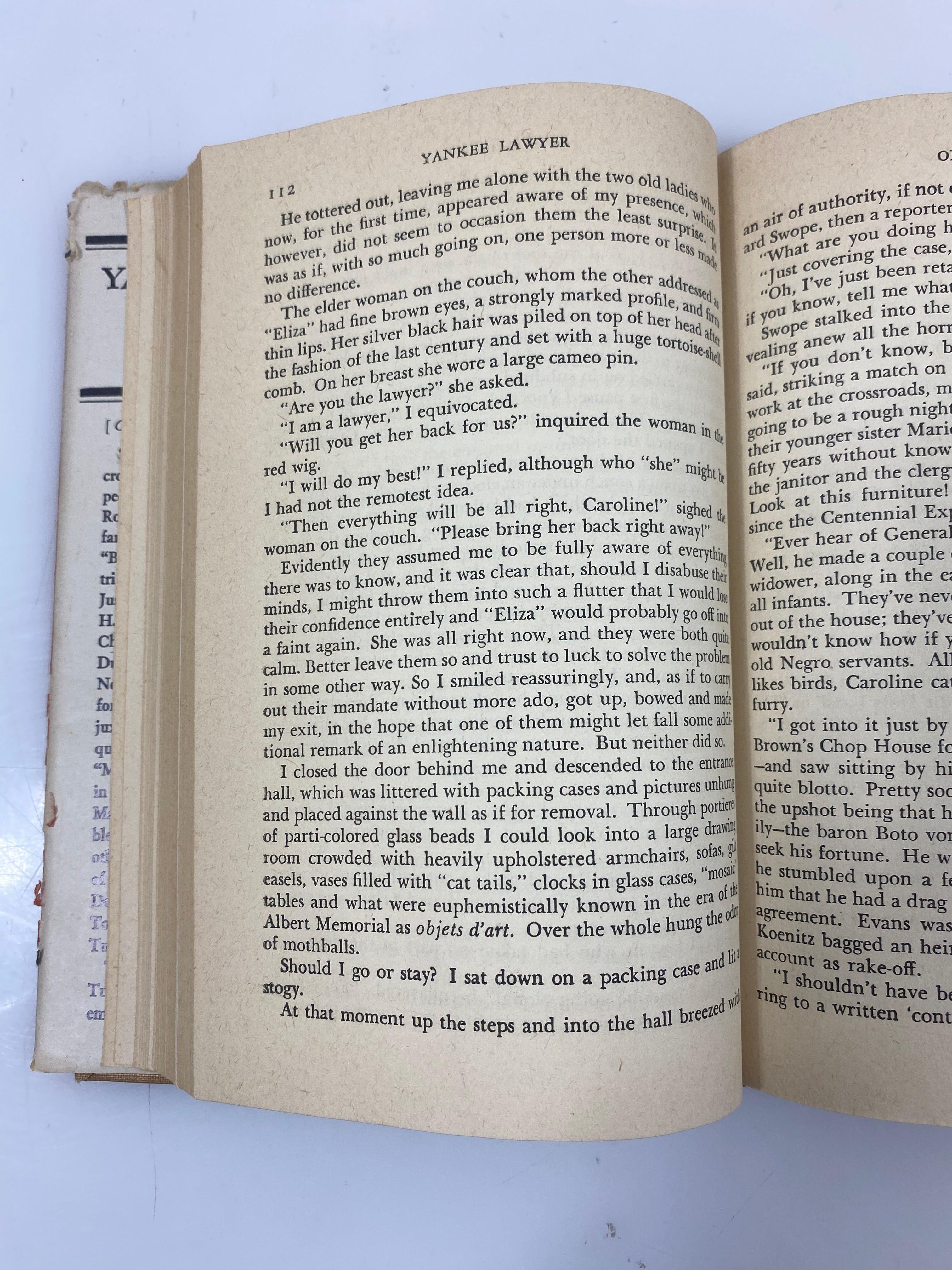 Yankee Lawyer Autobiography of Ephraim Tutt 1944 HCDJ