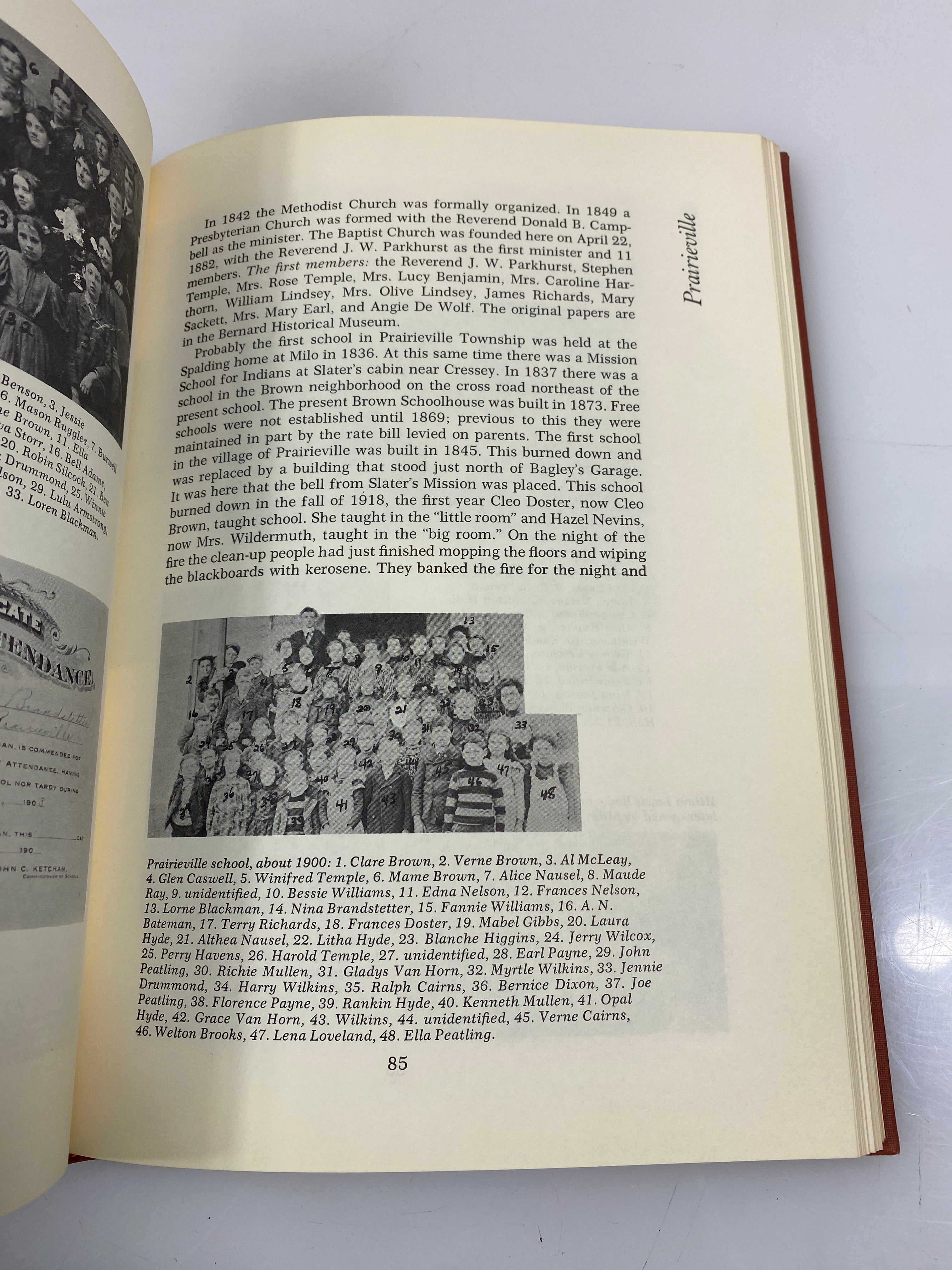 Years Gone By Bernard Michigan Historical Society HC 1967