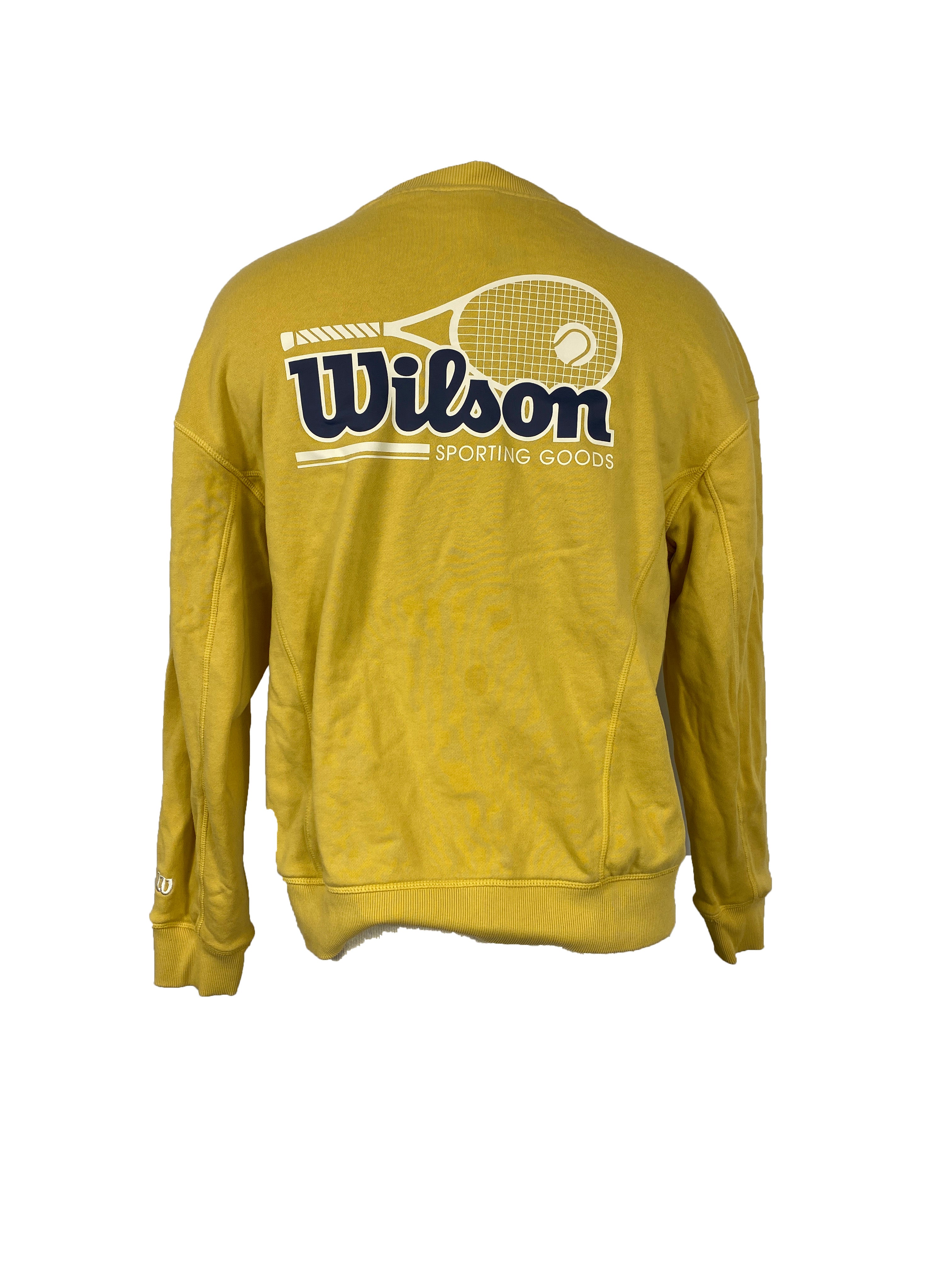 Yellow Wilson Sweatshirt Men's Size M