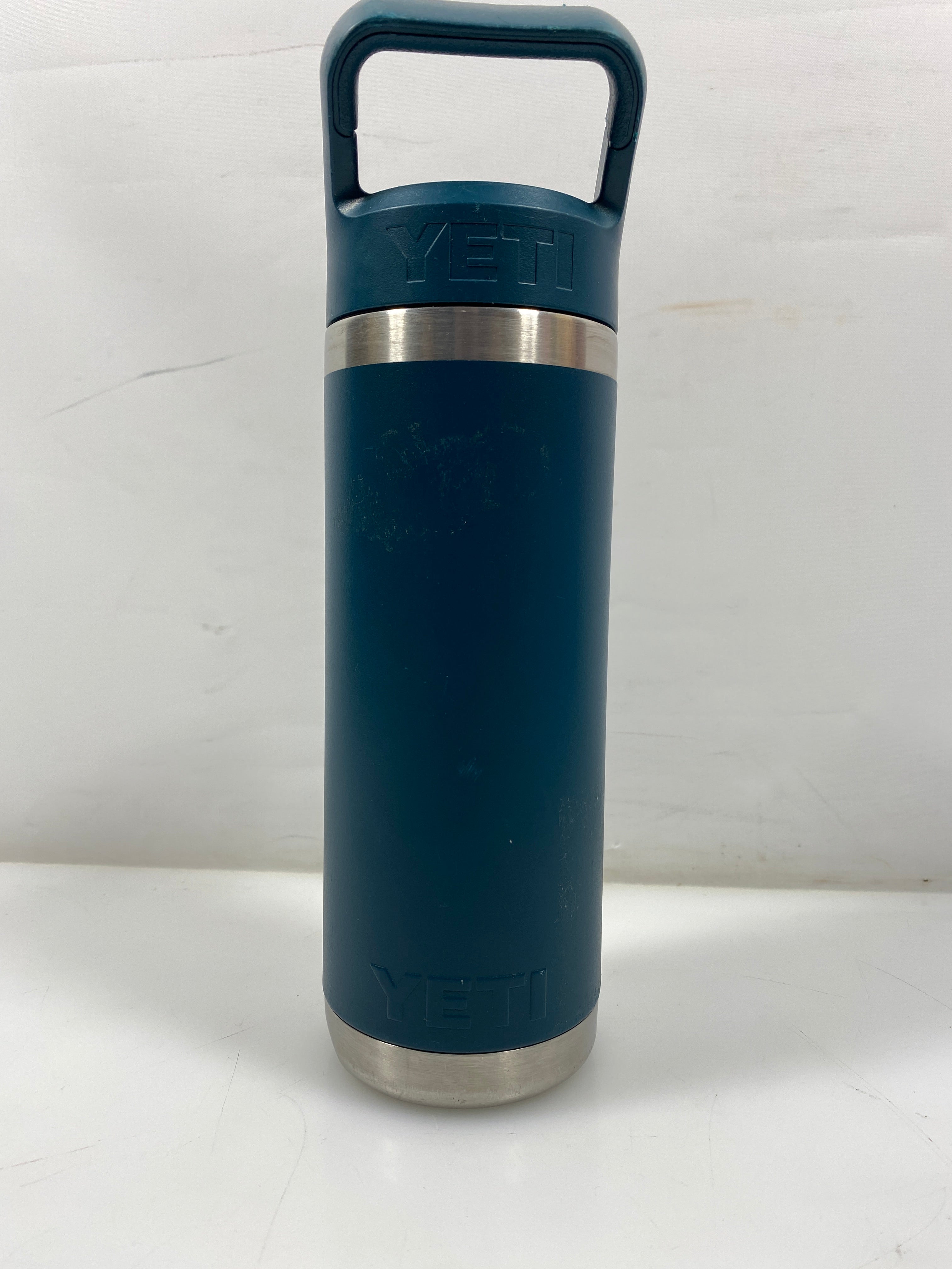 Yeti Dark Teal Insulated Water Bottle 18oz