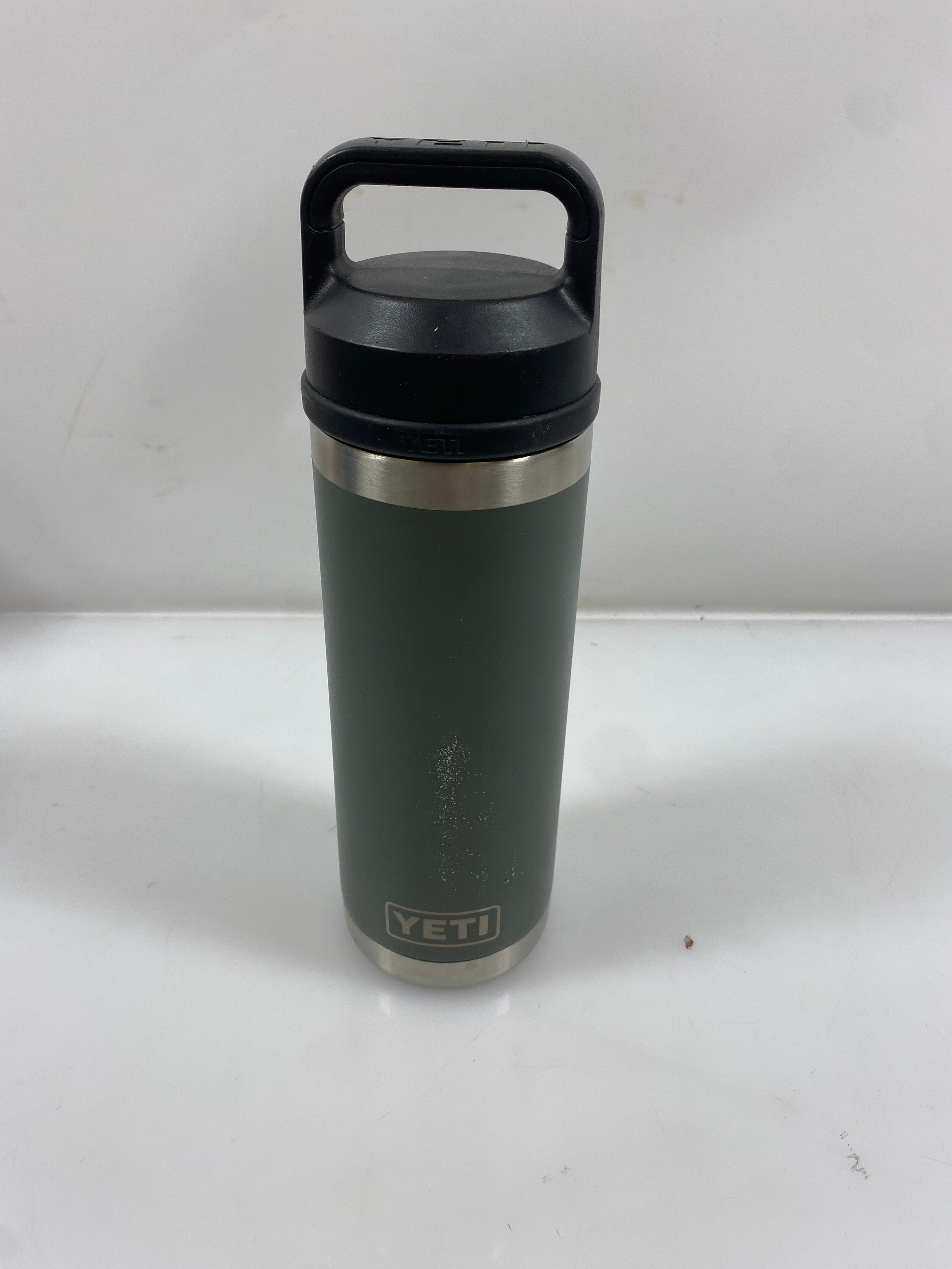 Yeti Green Insulated Water Bottle 18oz