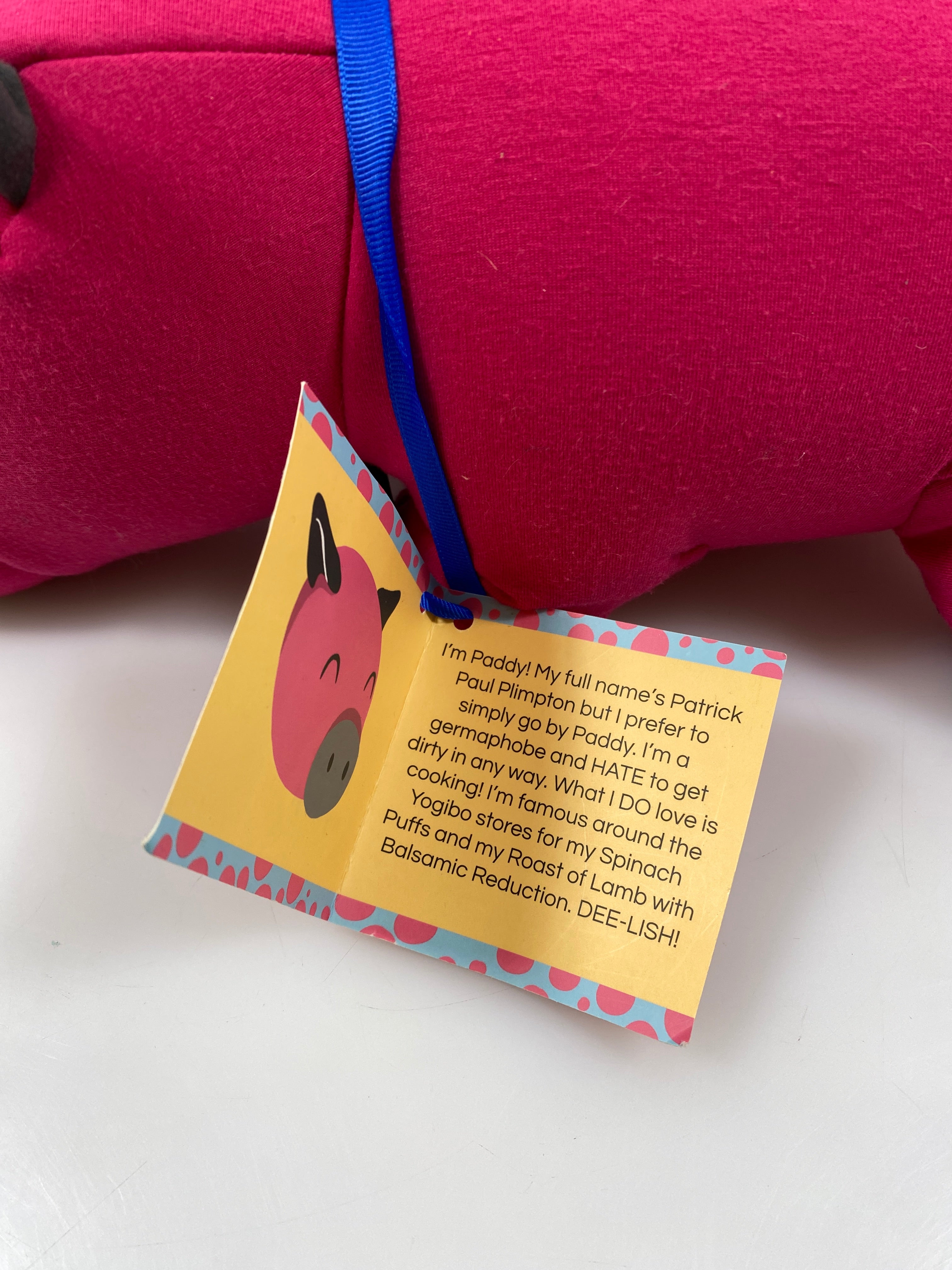 Yogibo Paddy the Pig Plush Toy