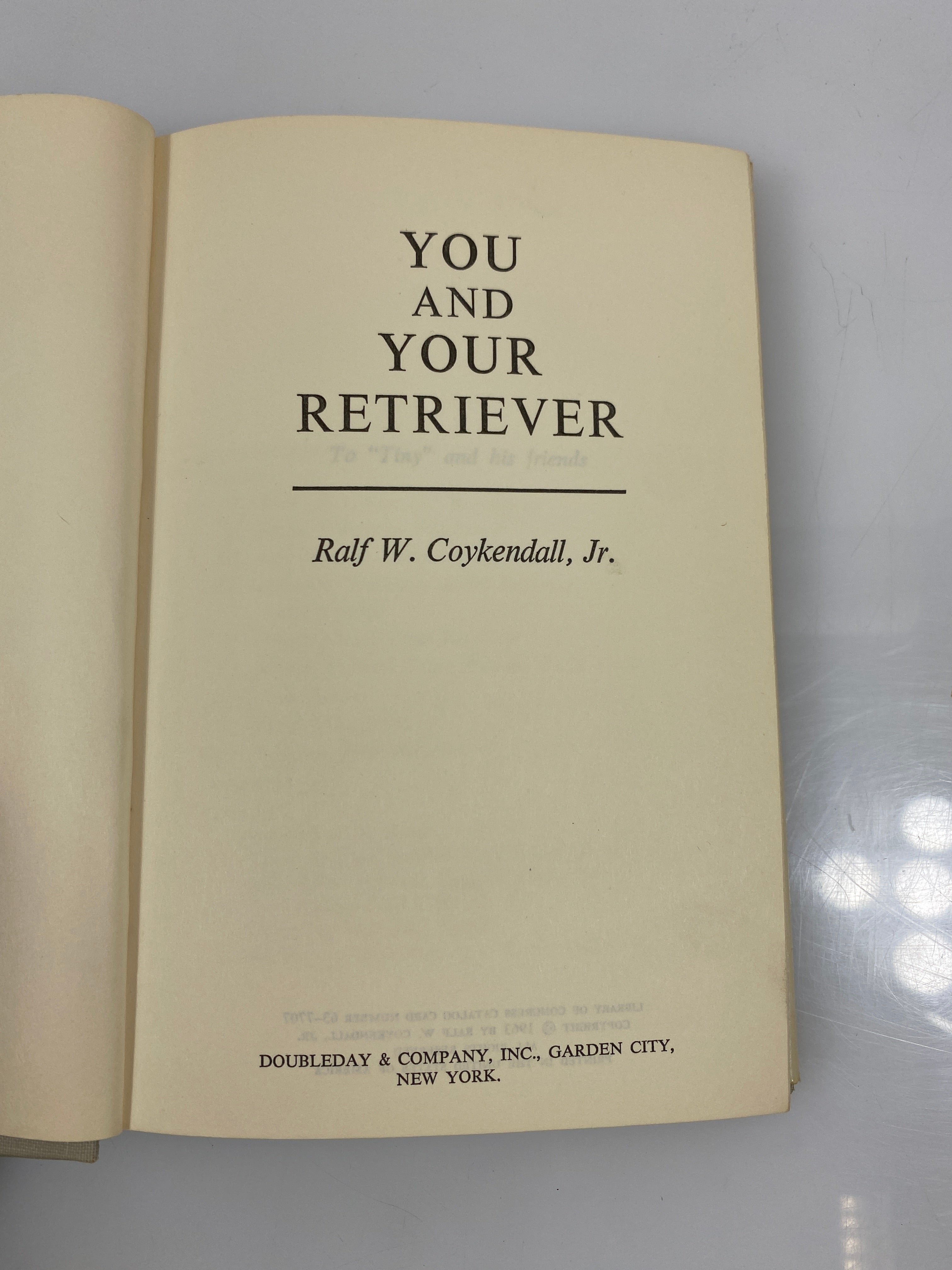 You and Your Golden Retriever by Coykendall 1963 HCDJ