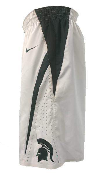 2013-2014 Nike White Authentic MSU Women’s Basketball Shorts Size 36 +2