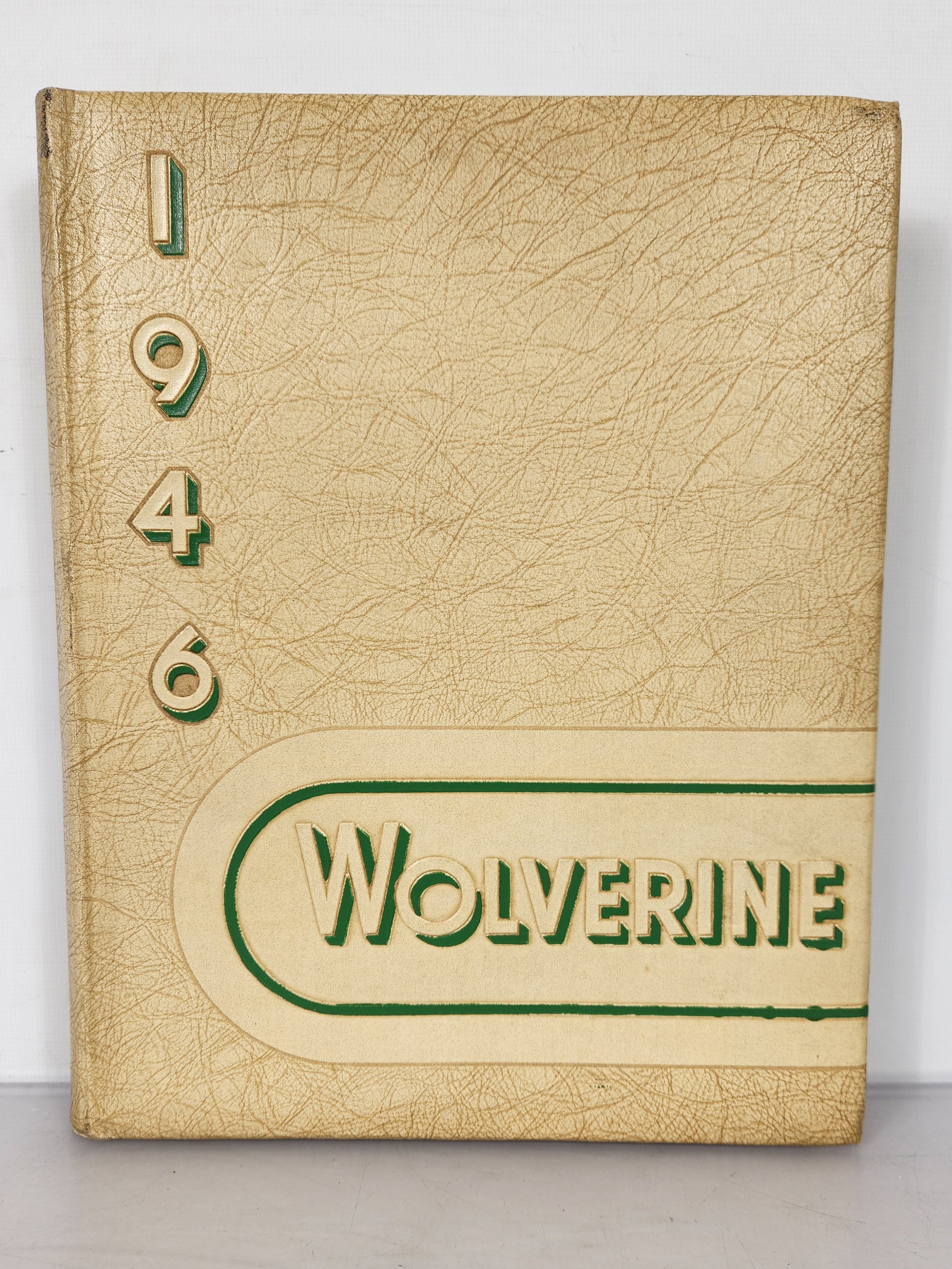 1946 Michigan State College Yearbook Wolverine