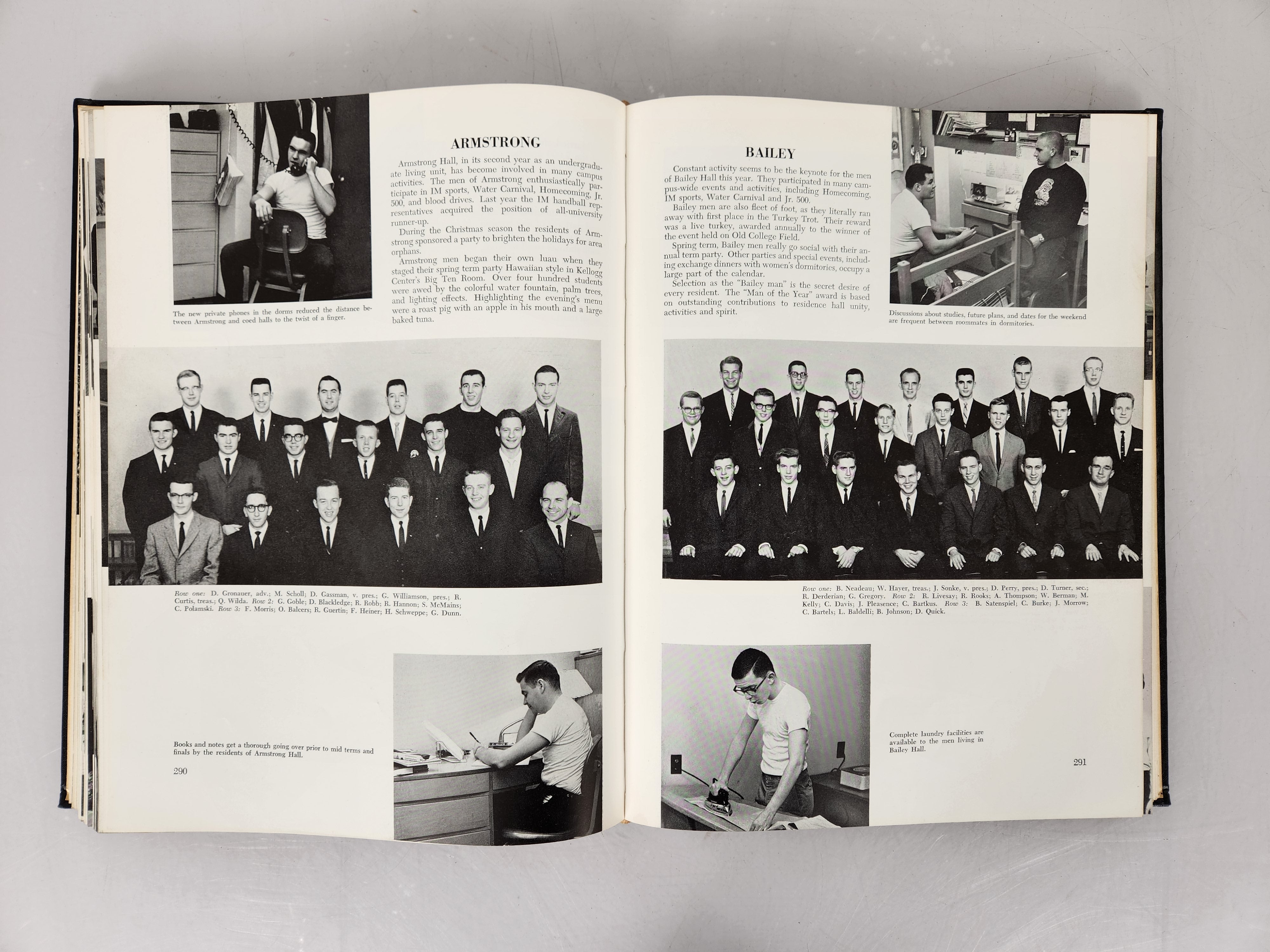 1962 Michigan State University Yearbook Wolverine