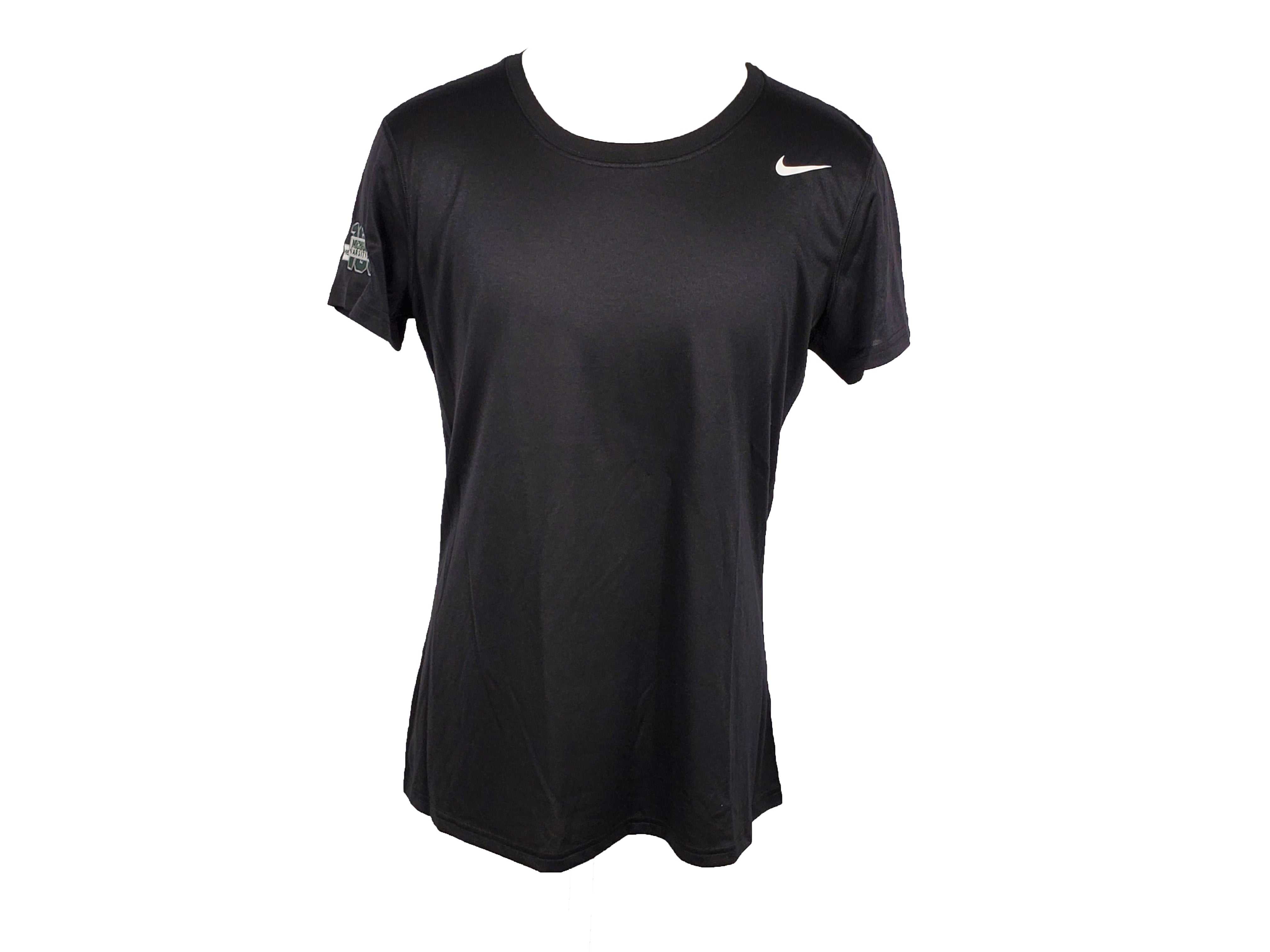 Nike Black Michigan State Varsity S Club Dri-Fit Short Sleeve T-Shirt Men's Size M