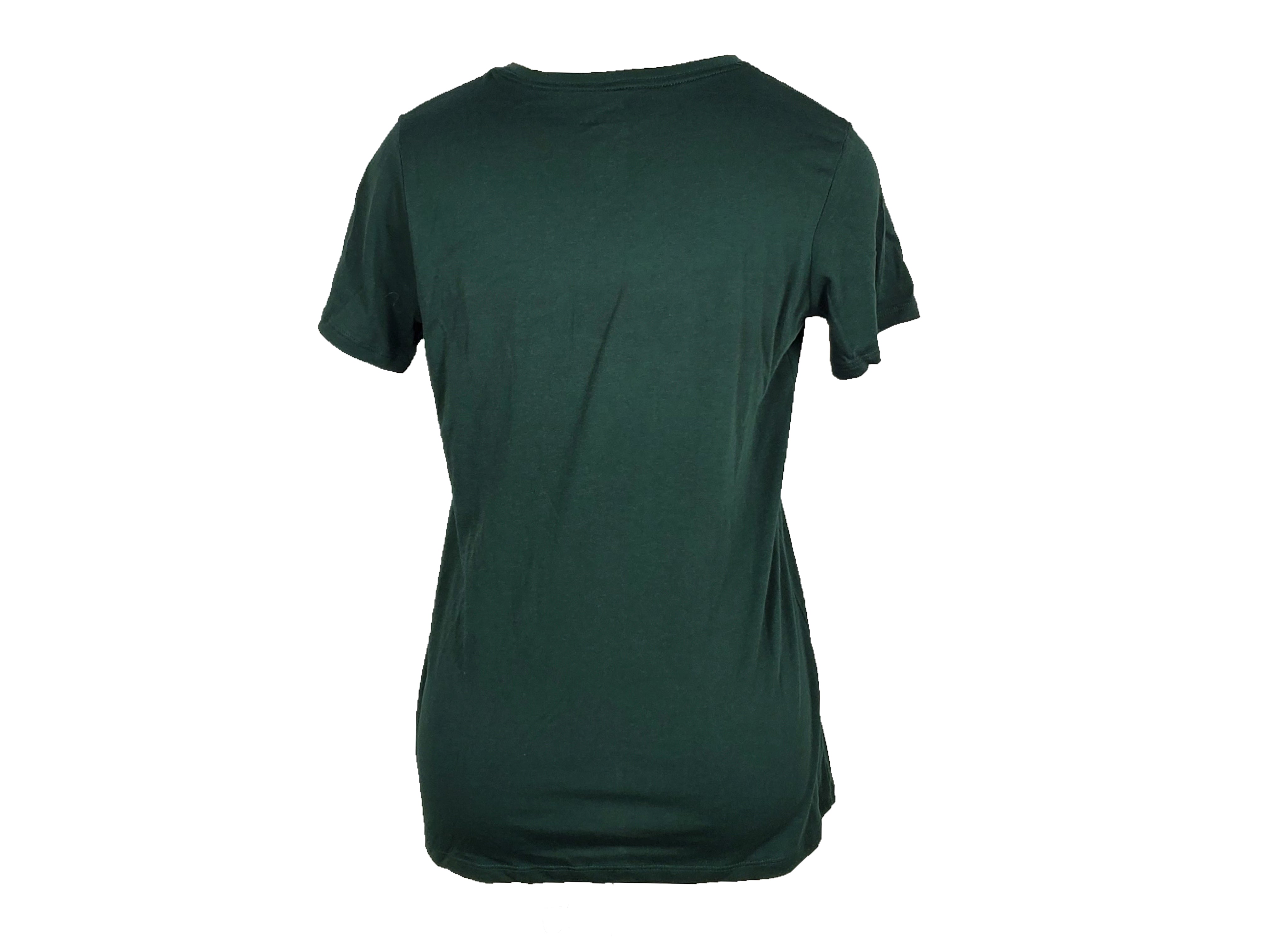 Nike Green Michigan State Varsity S Club Dri-Fit Short Sleeve T-Shirt Women's Size M