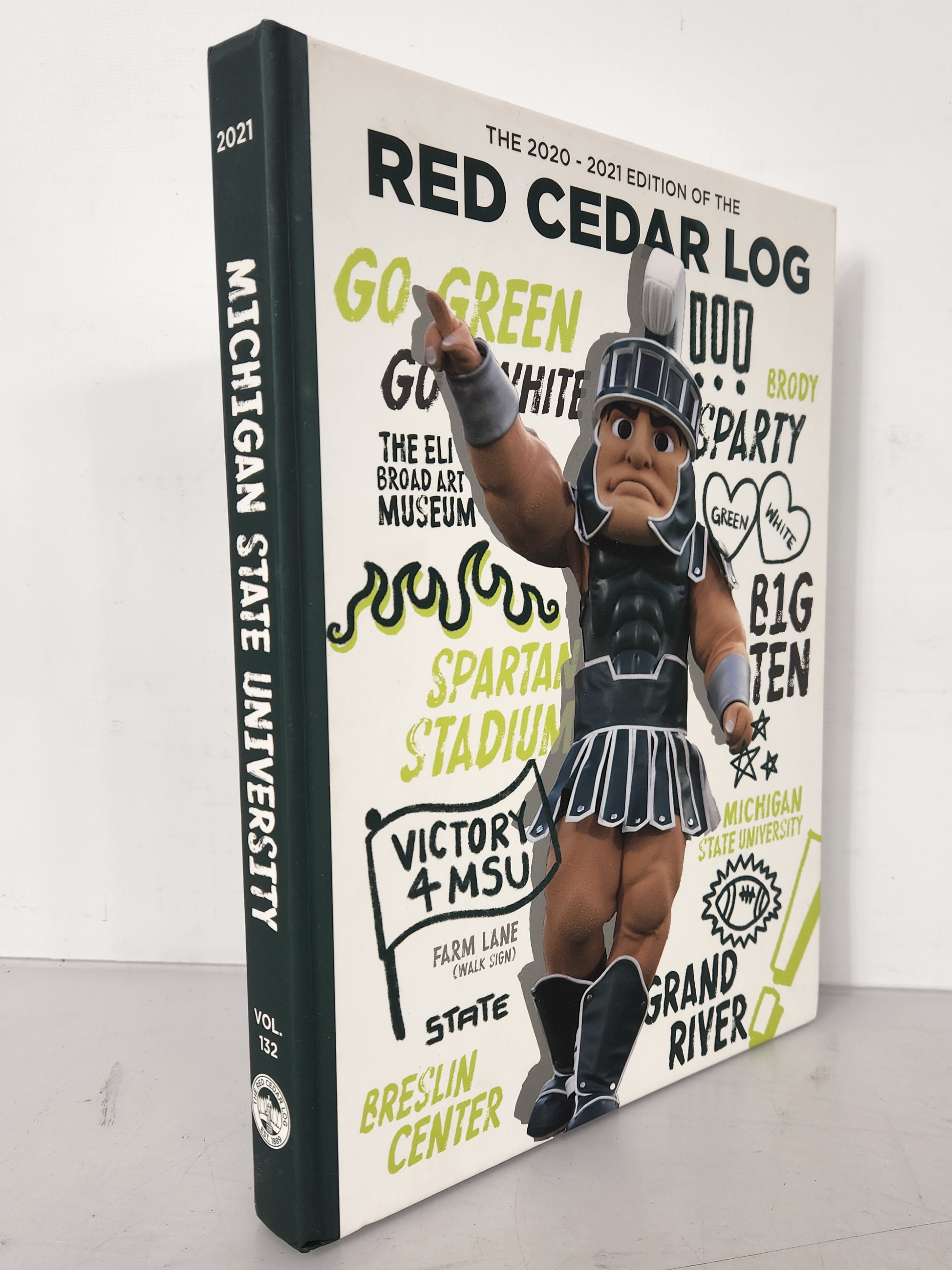 2021 Michigan State University Yearbook Red Cedar Log