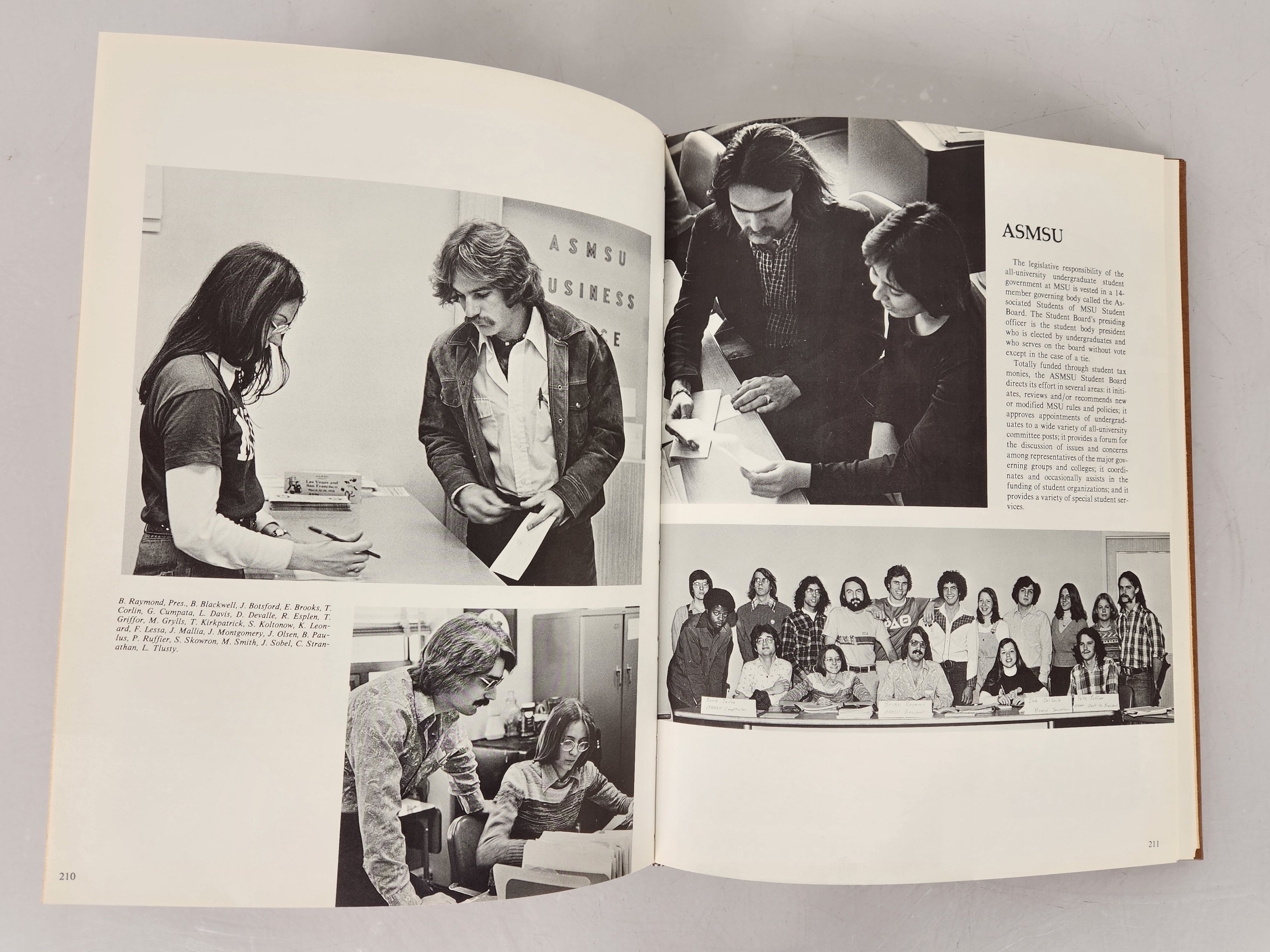 1976 Michigan State University Red Cedar Log Yearbook