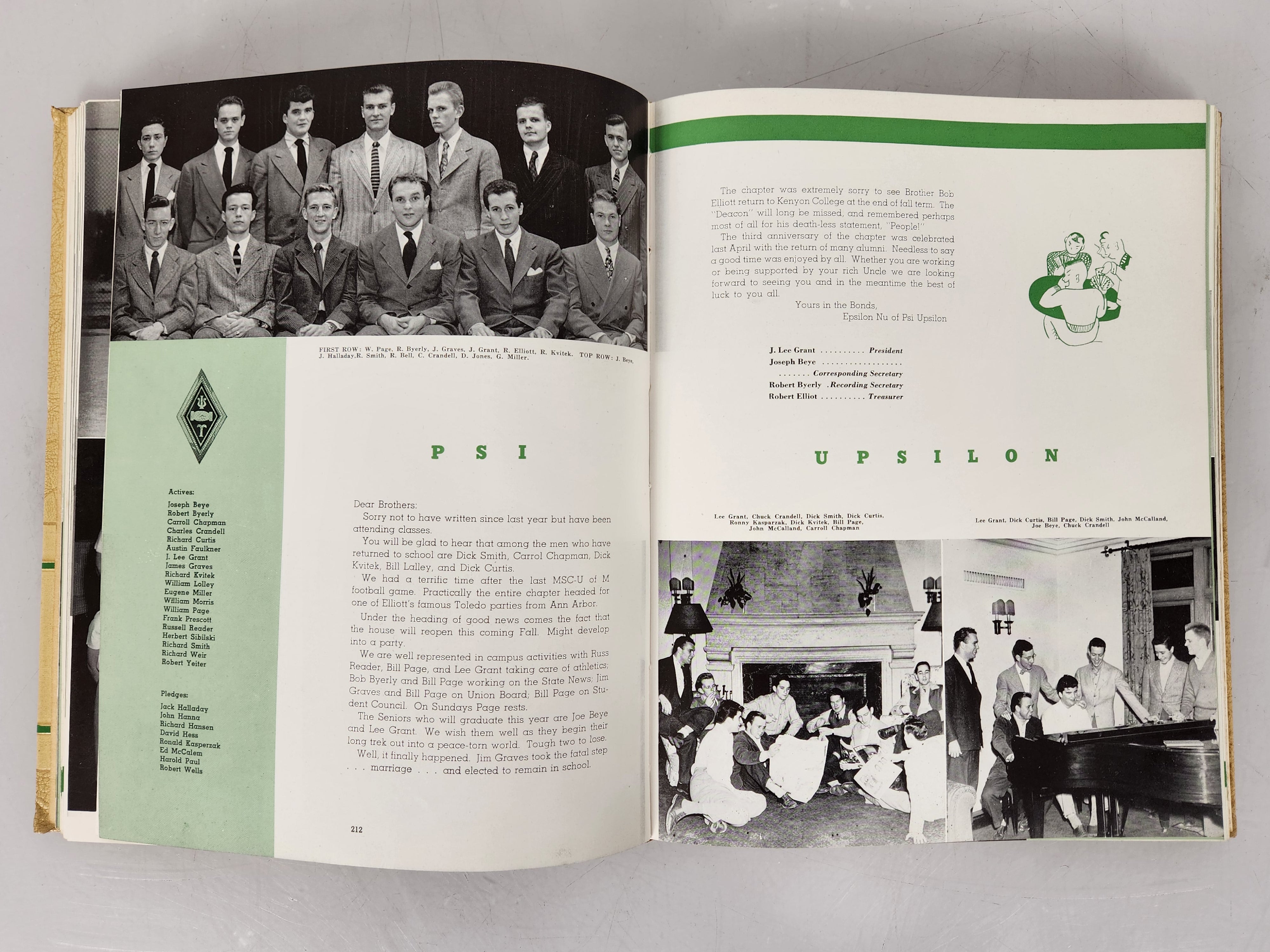 1946 Michigan State College Yearbook Wolverine
