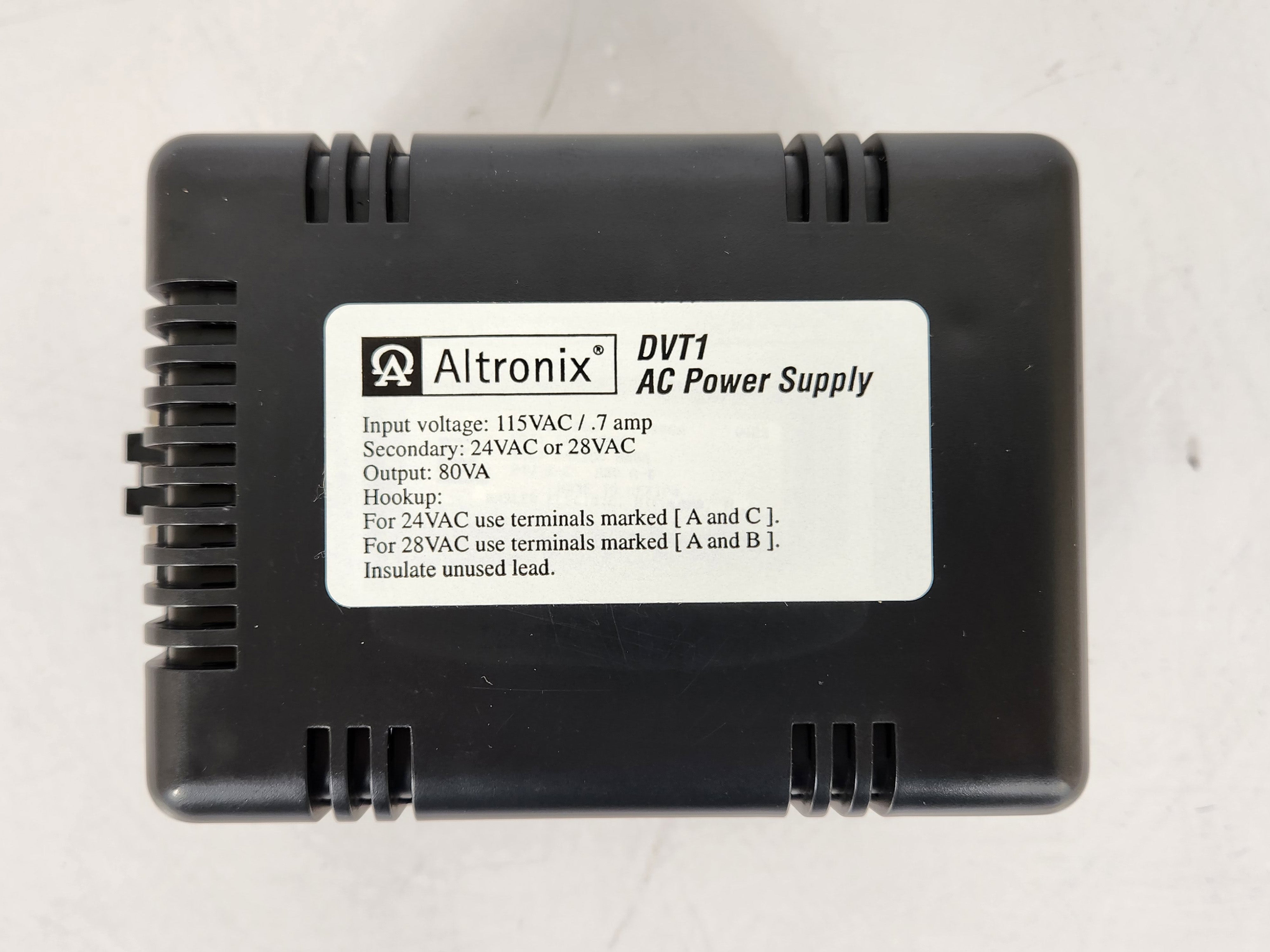 Altronix DVT1 Dual Output AC Power Supply