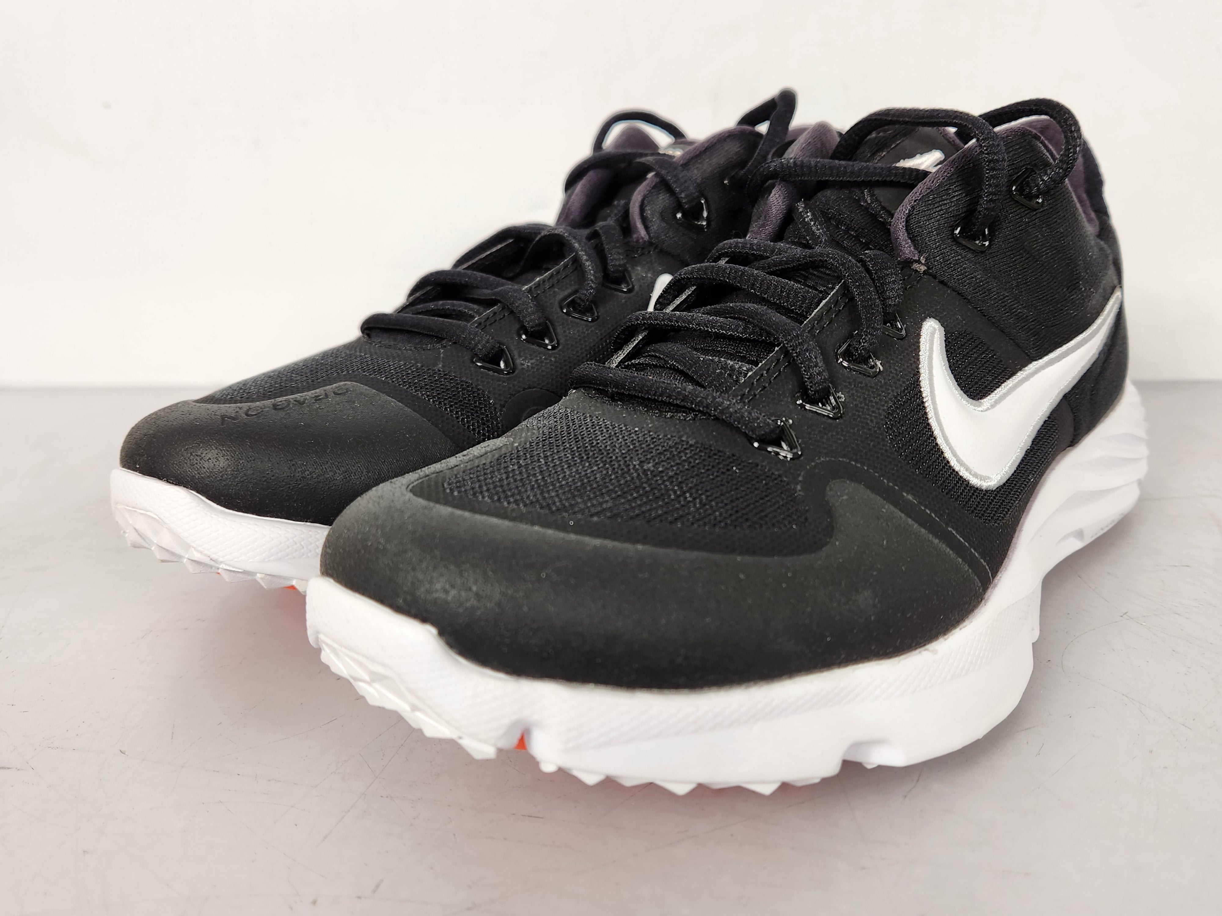 Nike Black Alpha Huarache Elite 2 Turf Baseball Shoes Men's Size 7.5