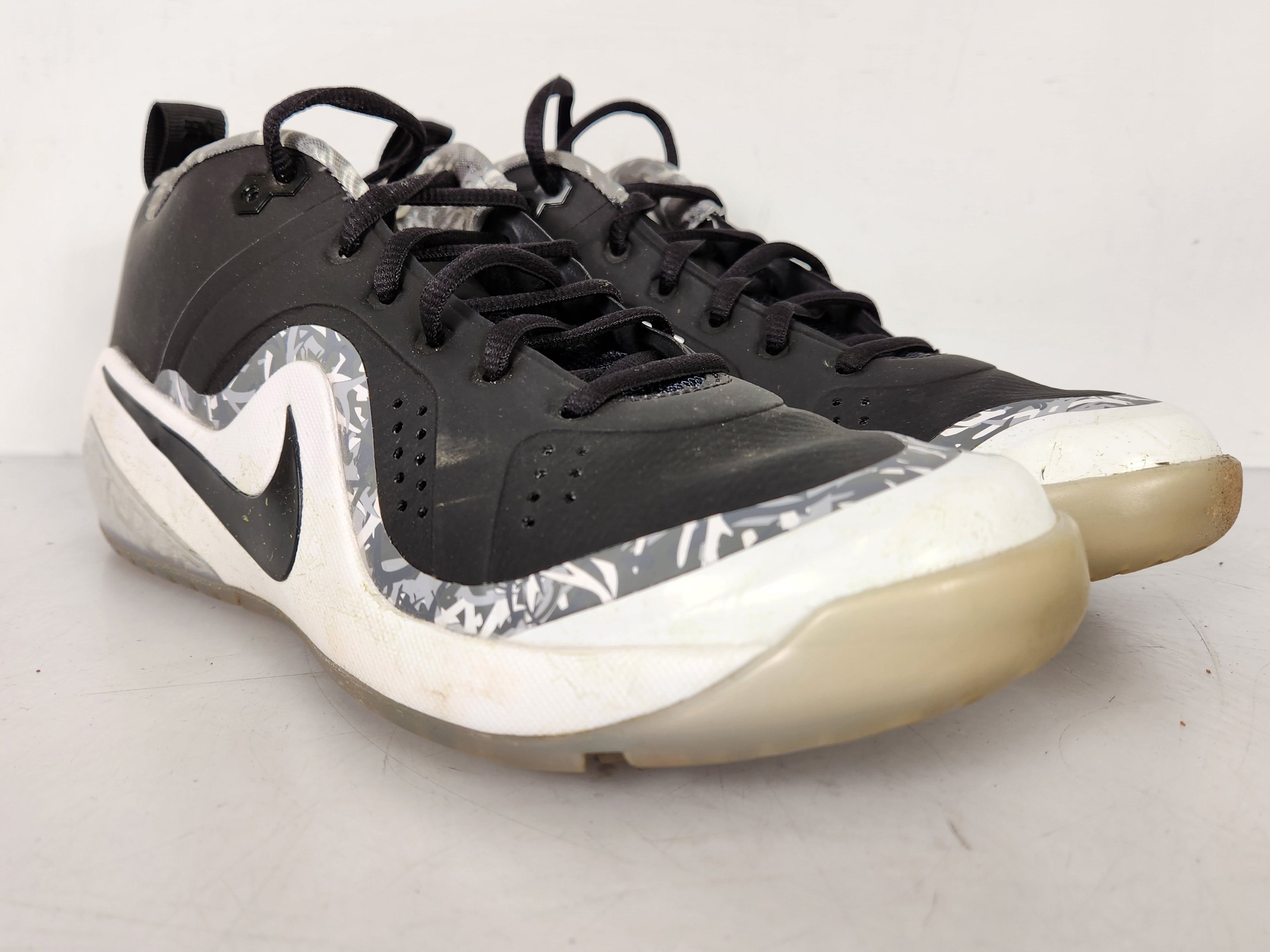Nike Black/White Force Zoom Trout 4 Turf Baseball Shoes Men's Size 7.5 –  MSU Surplus Store