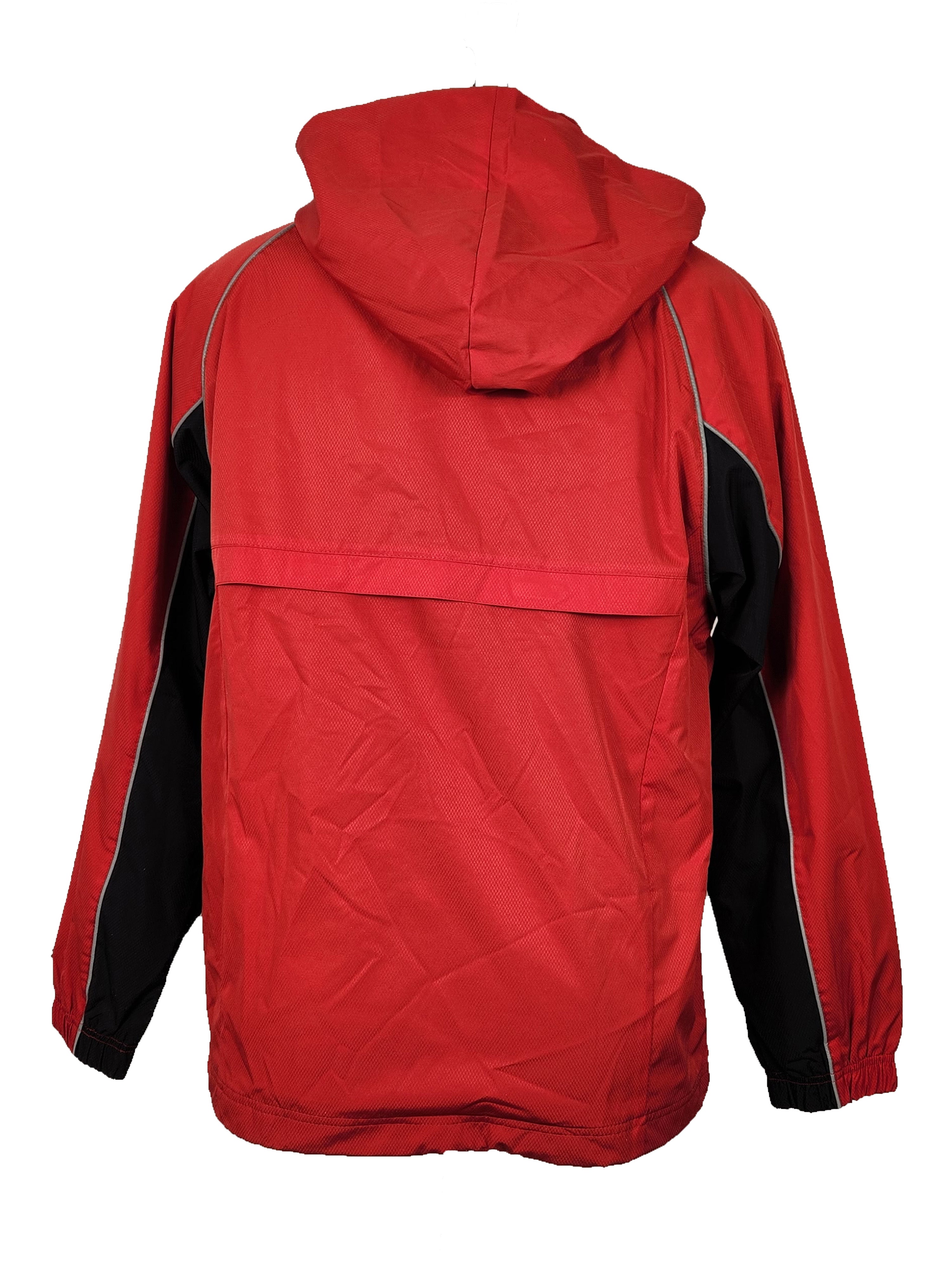 Champion Red Half-Zip Pullover Windbreaker Men's Size S