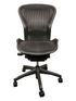 Black Herman Miller Aeron Chair Size B *No Arms Converted Stool*