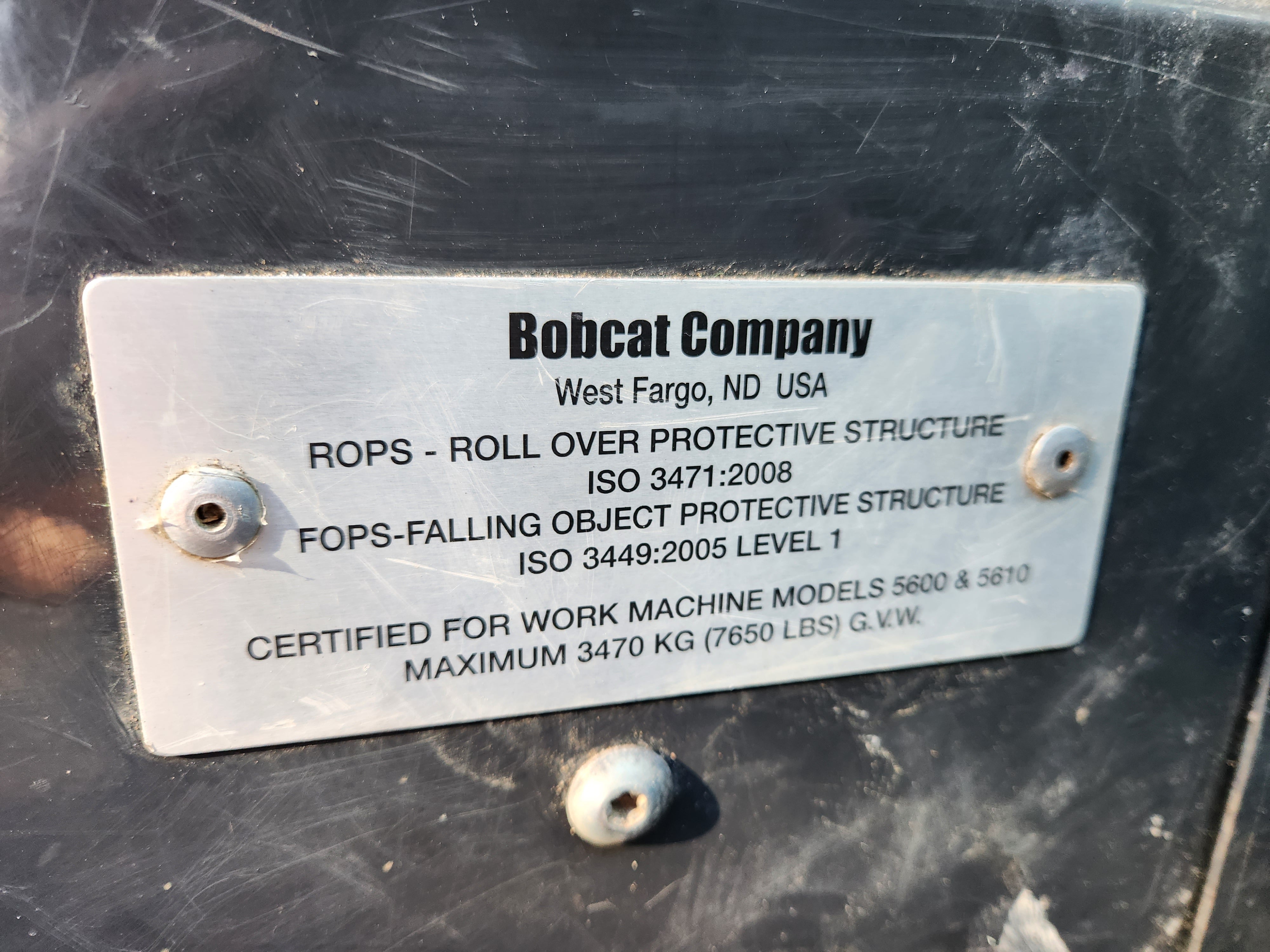 2017 Bobcat 5600 Toolcat #3