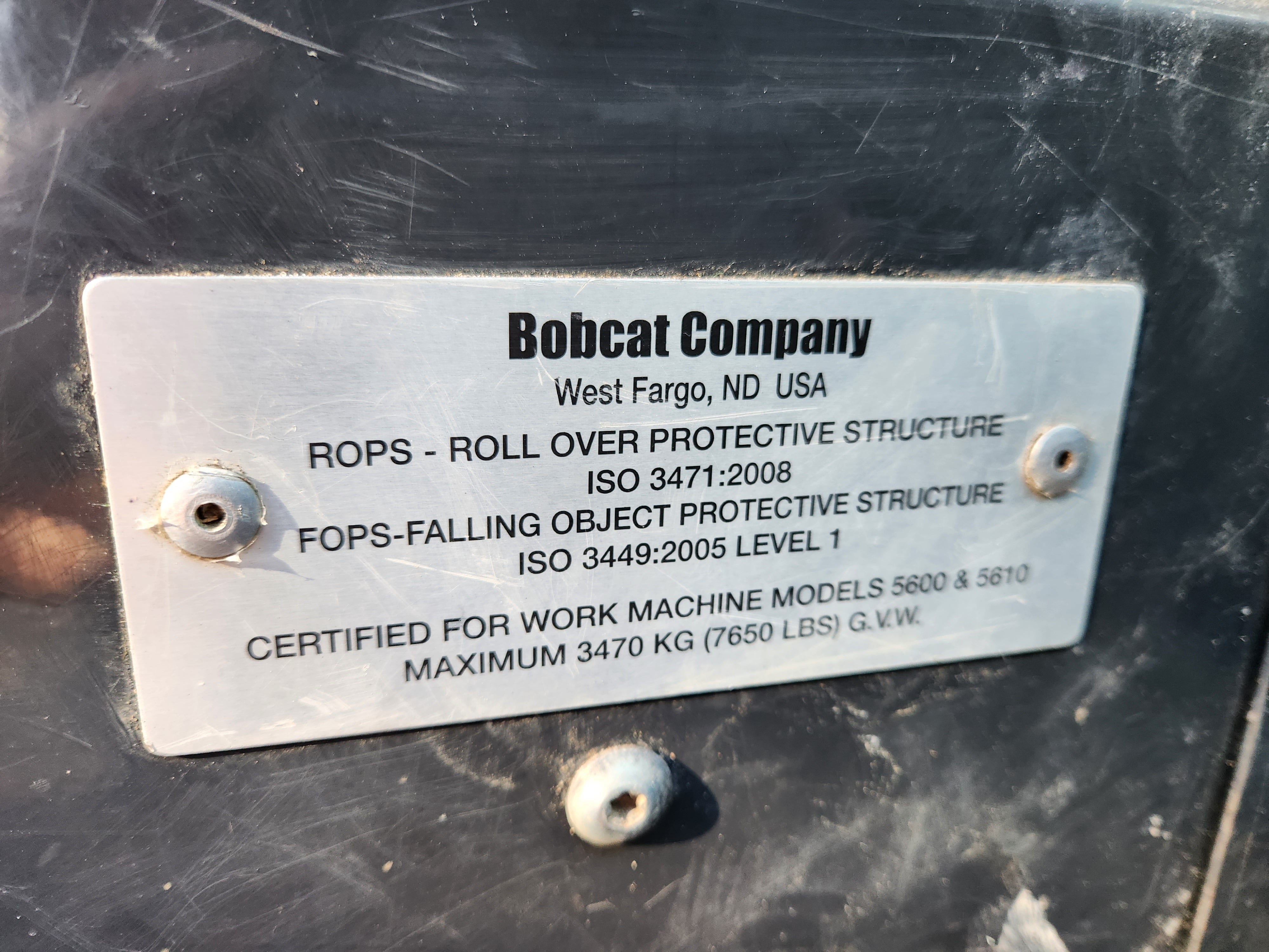 2017 Bobcat 5600 Toolcat #2