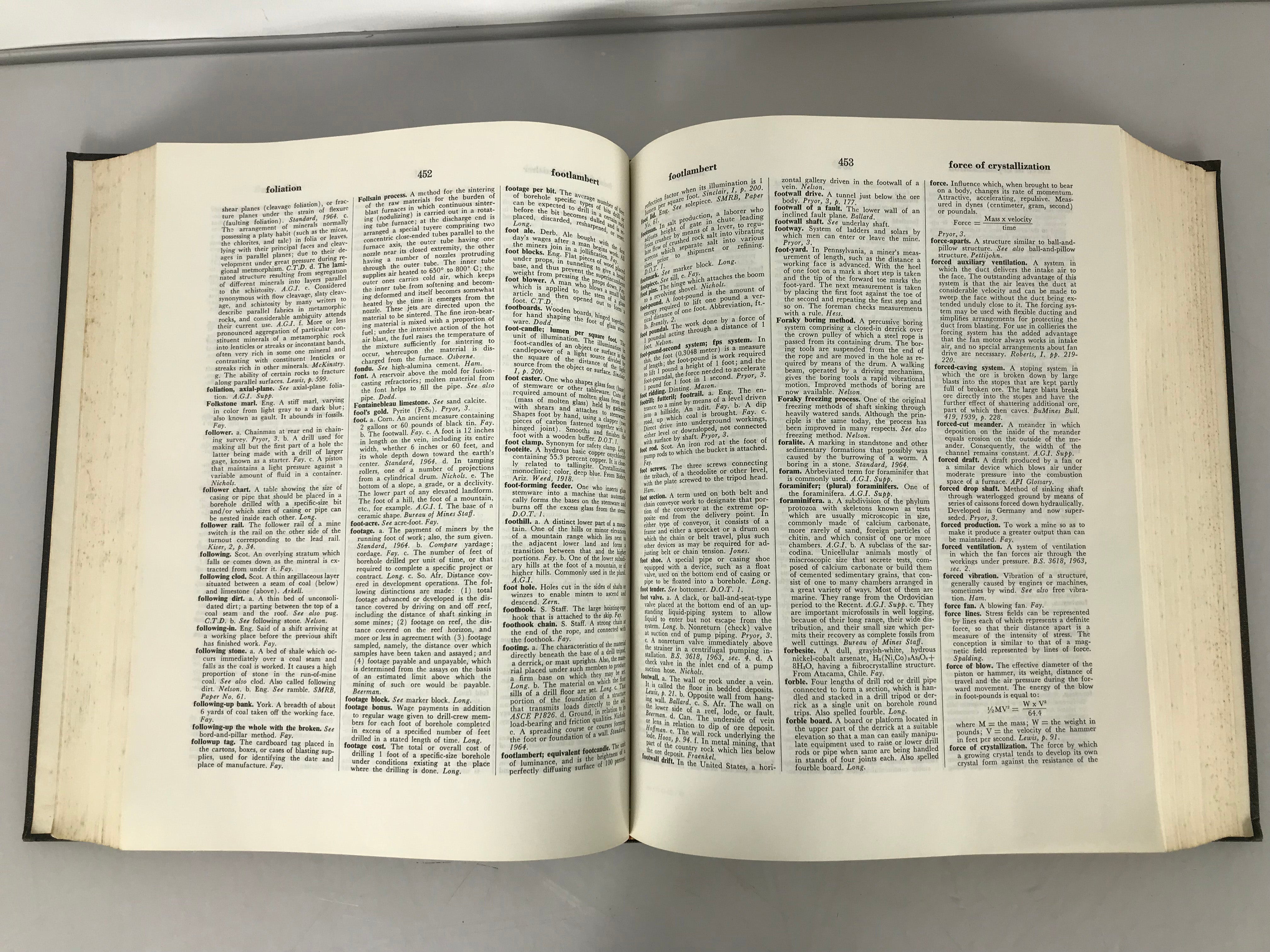 A Dictionary of Mining, Mineral, and Related Terms 1968