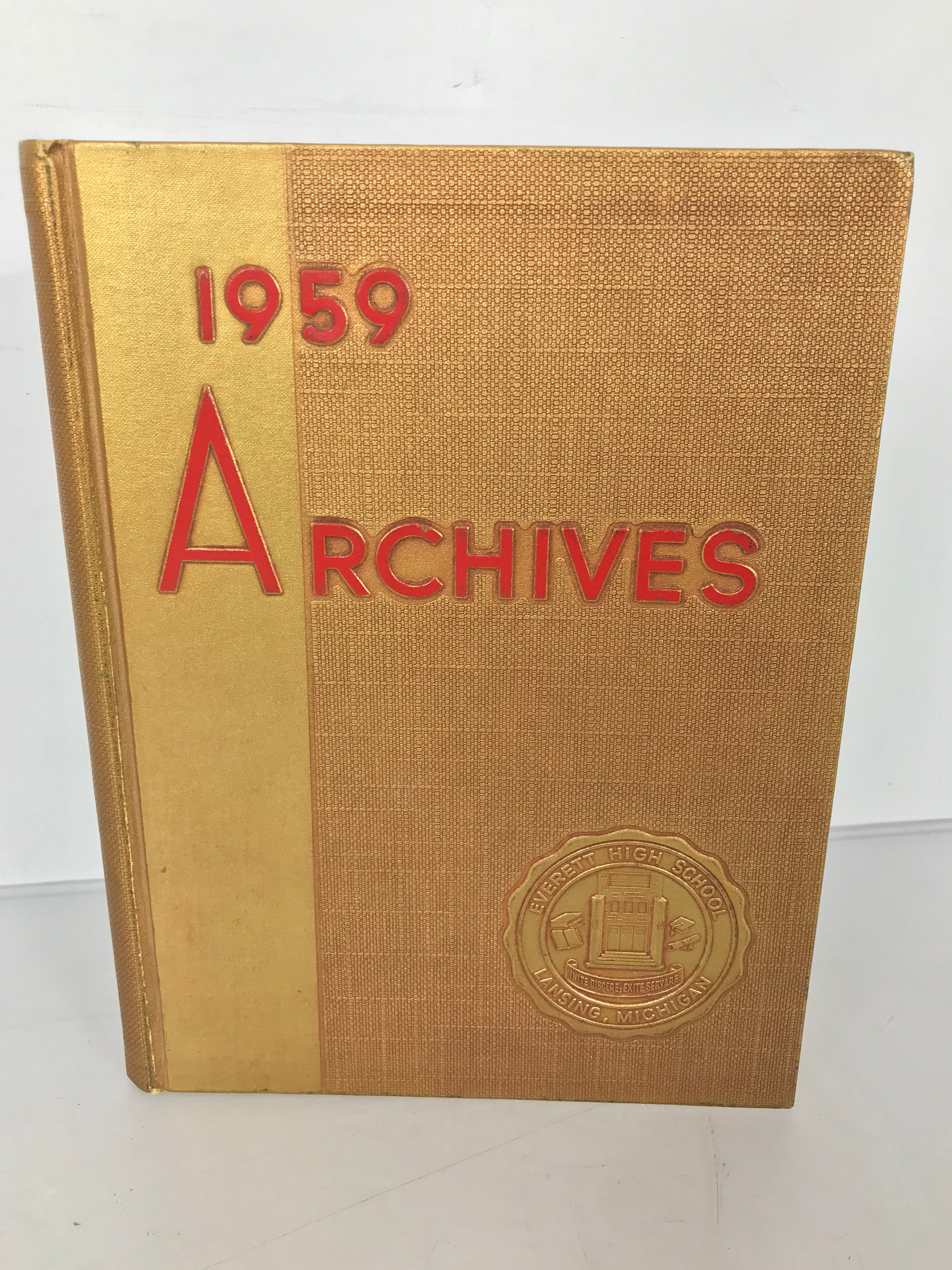 Archives 1959 Everett High School Yearbook Lansing, Michigan