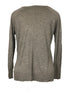 Zara Grey Knit Long Sleeve Shirt Women's Size M