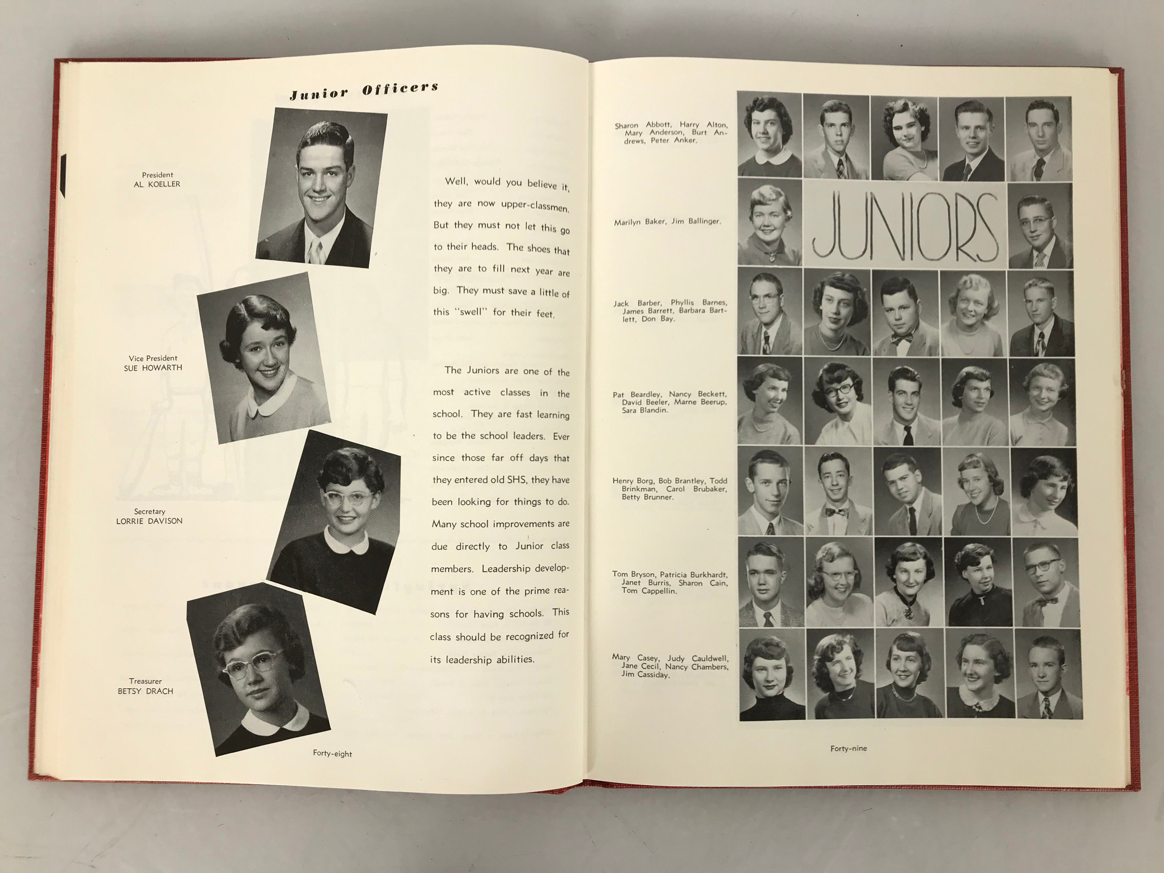 Capitoline 1952 Yearbook Springfield High School, Illinois