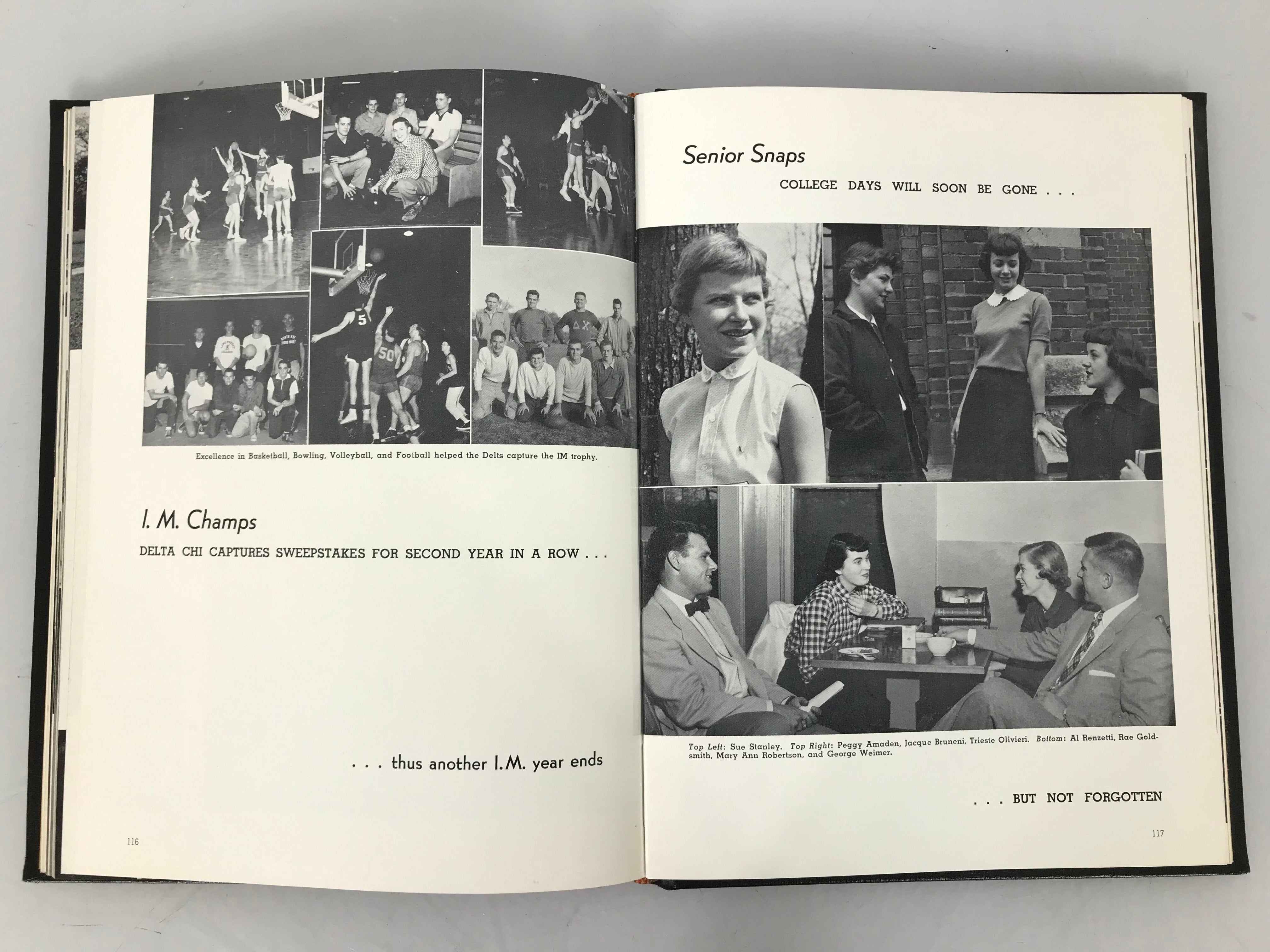 Forester 1954 Yearbook Lake Forest College, Illinois