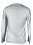 Abercrombie & Fitch White Logo Long Sleeve Shirt Men's Size XS