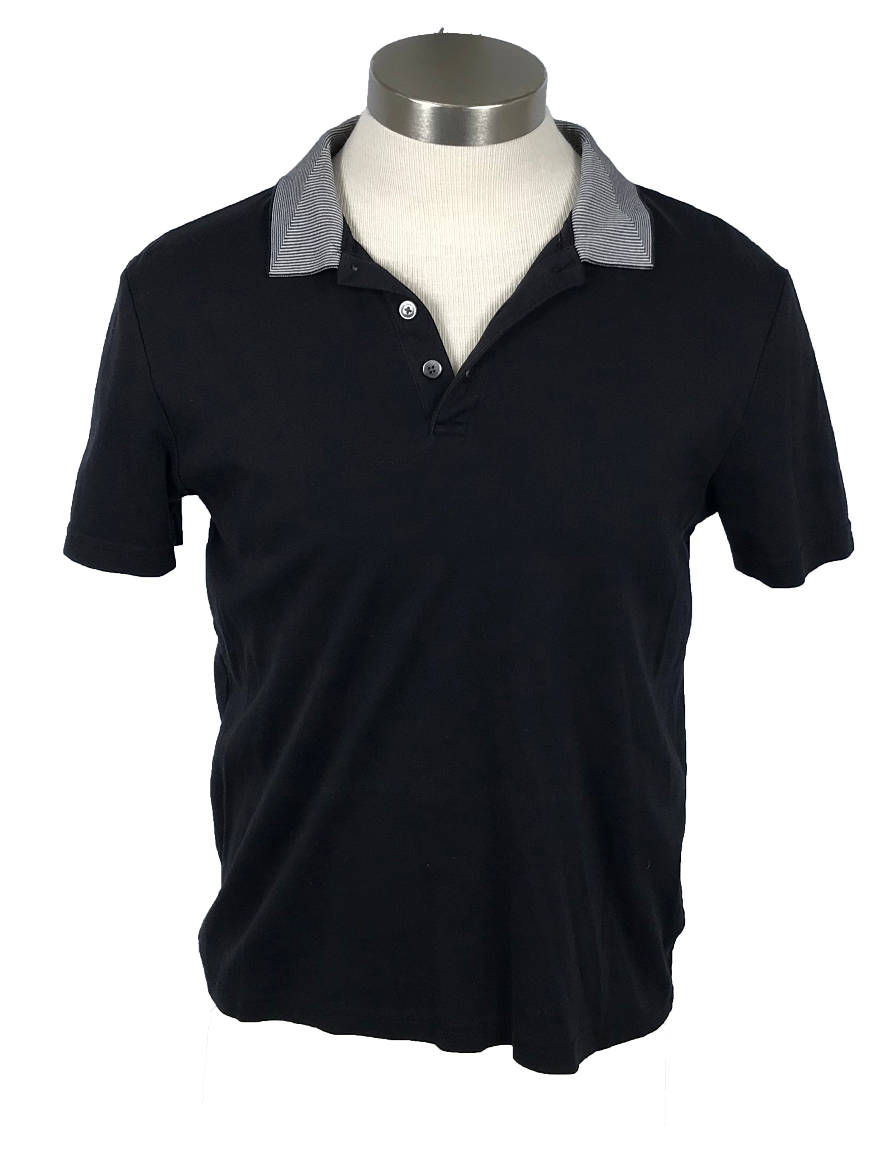 Calvin Klein Black Polo Shirt Men's Size M