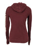 Abercrombie & Fitch Red Hoodie Women's Size L