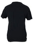 Zara Essentials Black Quarter-Button Polo Shirt Men's Size M