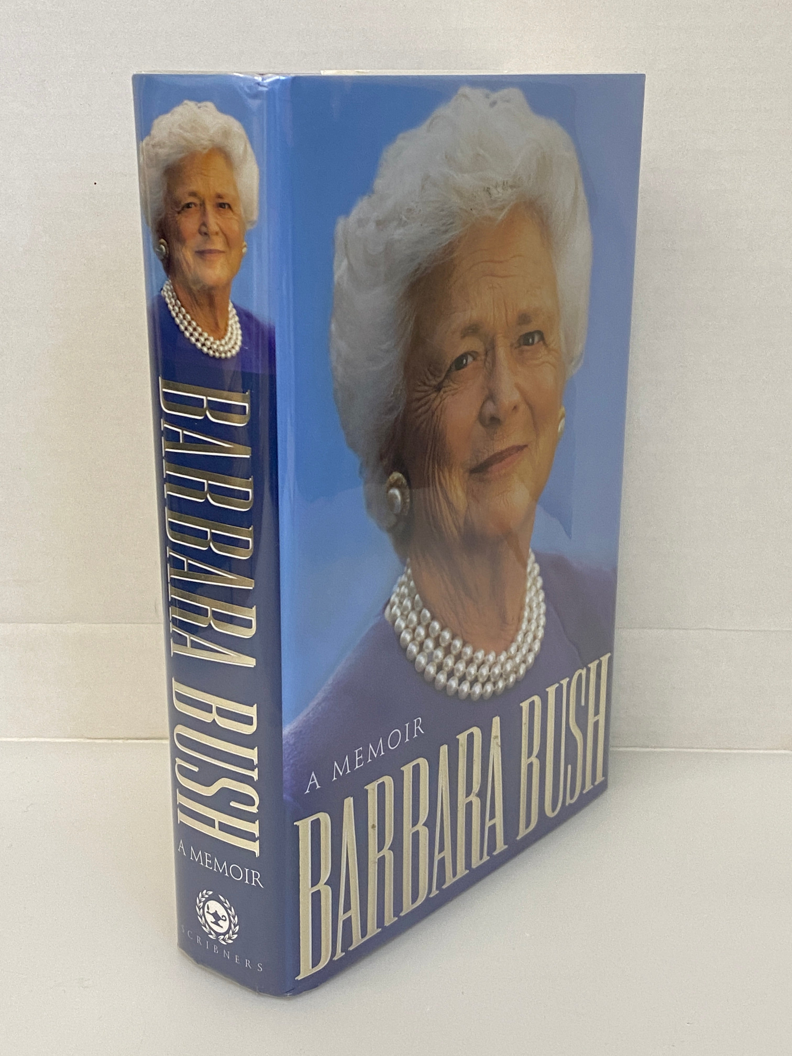 Barbara Bush A Memoir First Edition Printing Signed Twice HC DJ