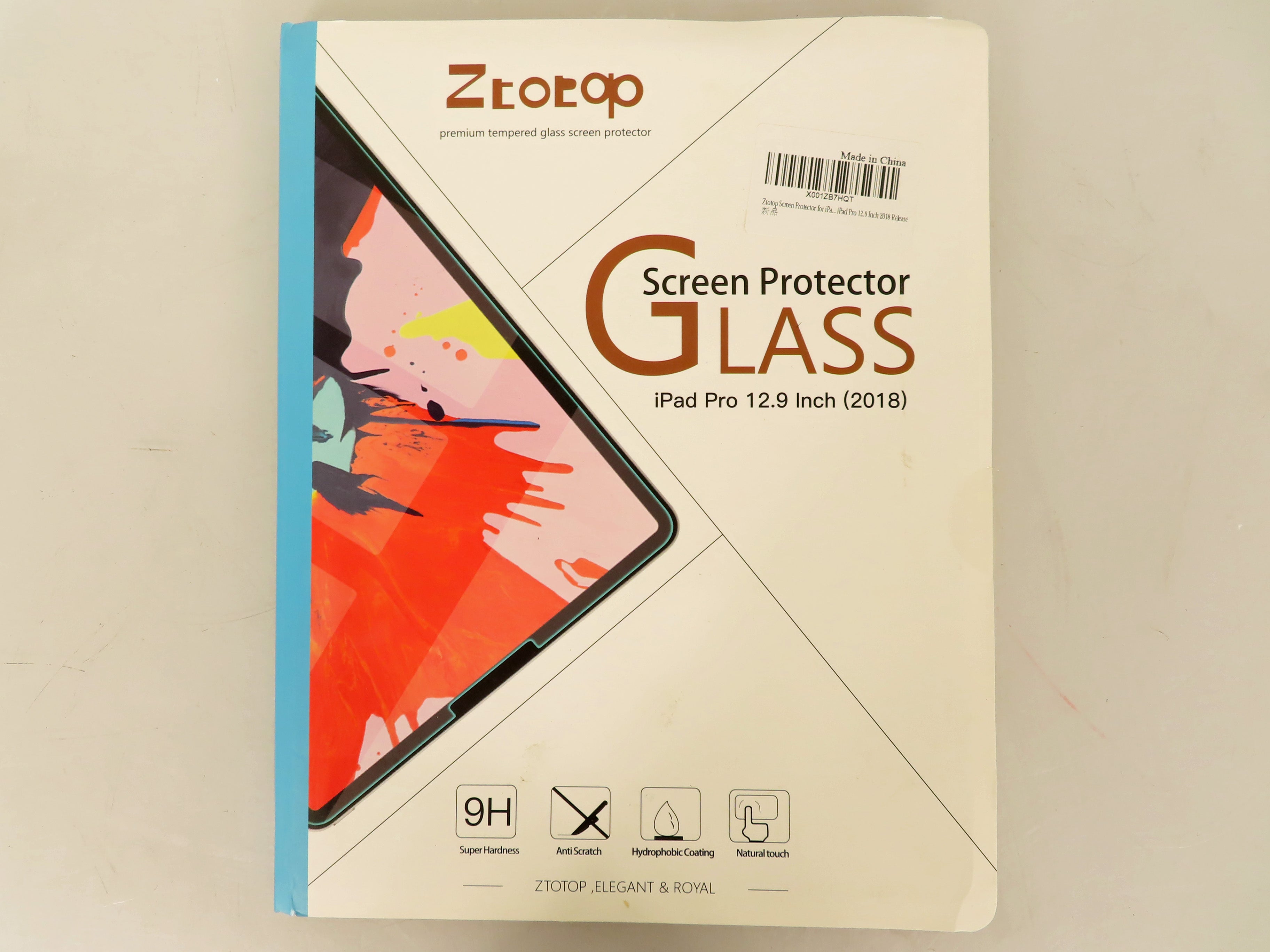Ztotop Glass Screen Protector For iPad 12.9 In. (2018)