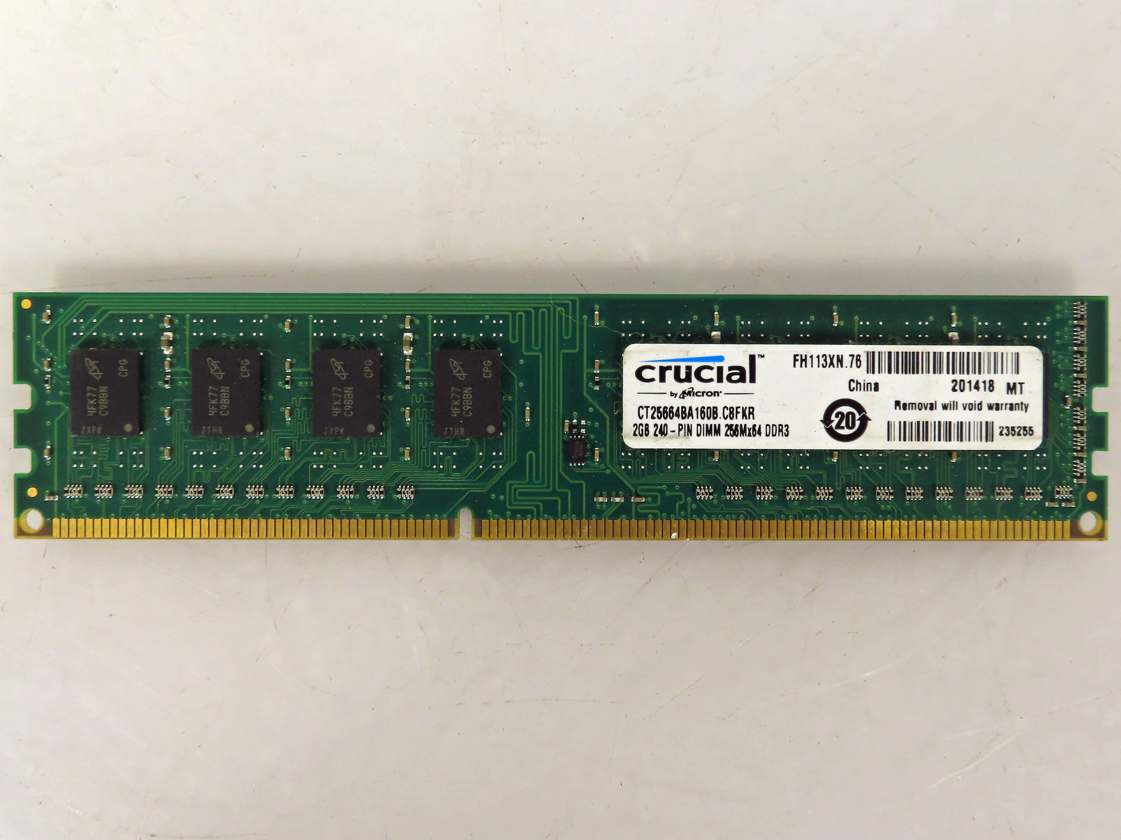Assorted 2GB DDR3 DIMM Desktop RAM
