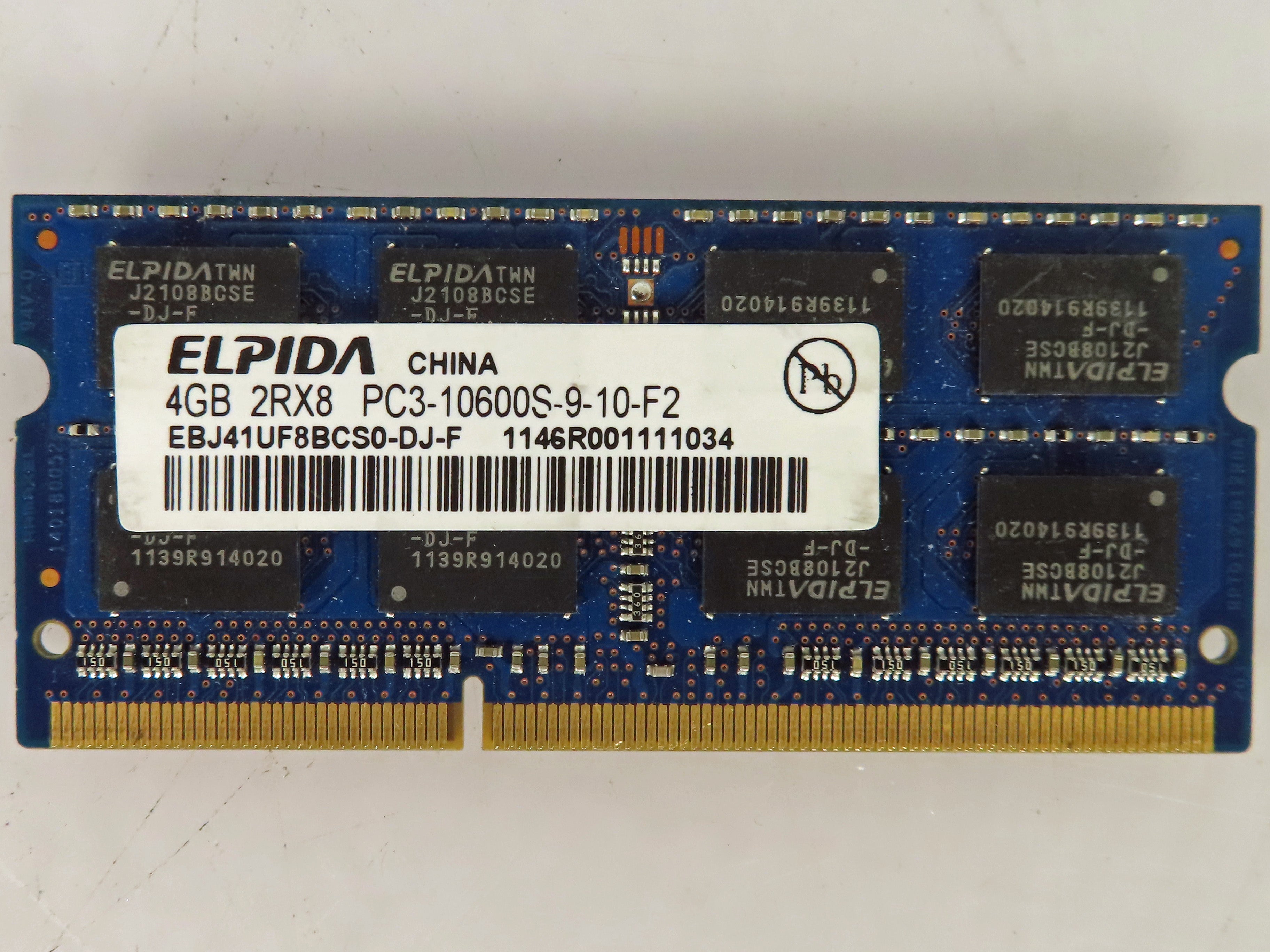 Assorted 4GB DDR3L SODIMM Low-Voltage Laptop RAM