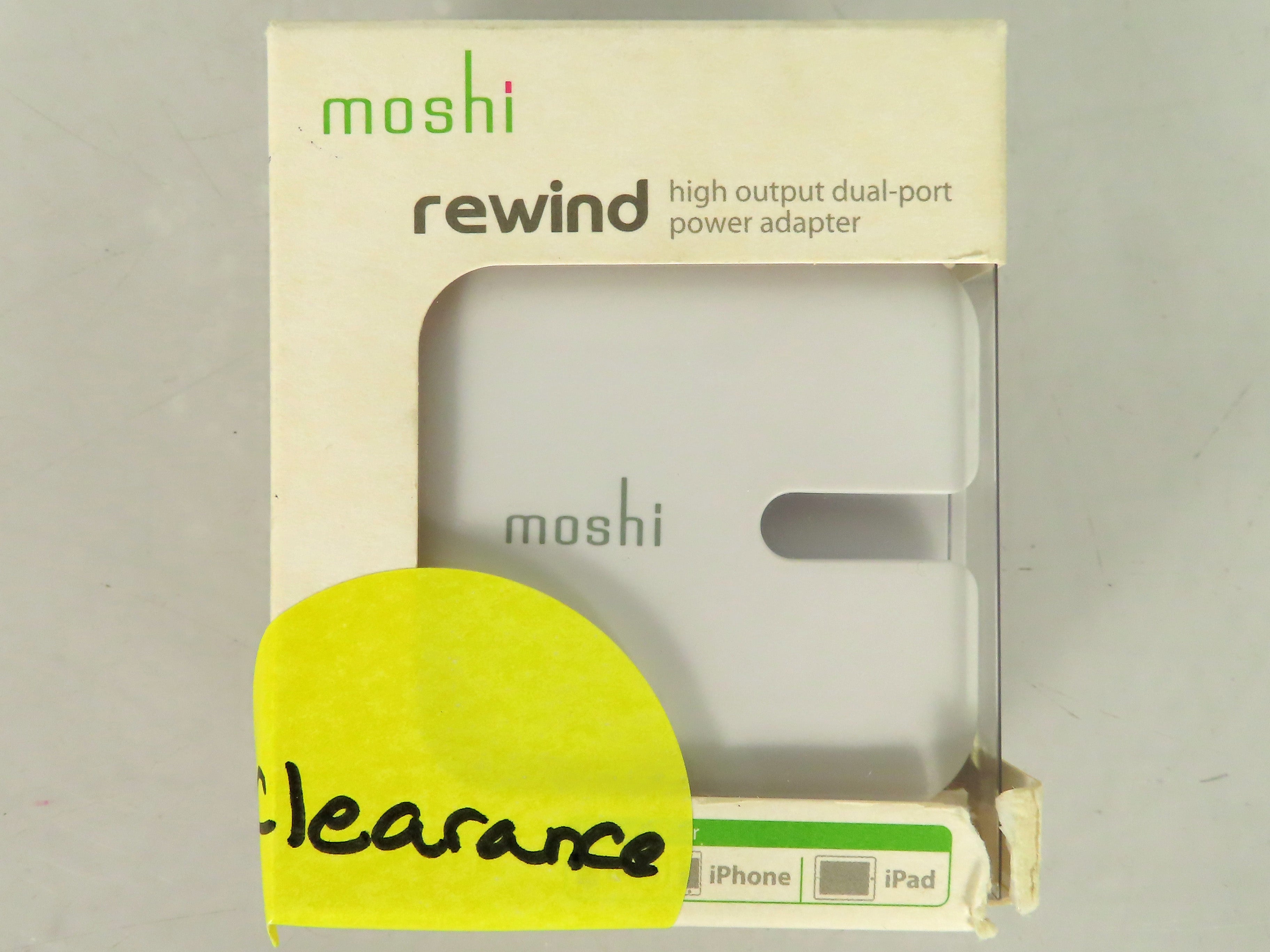 Moshi Rewind High Output Dual-Port Power Adapter